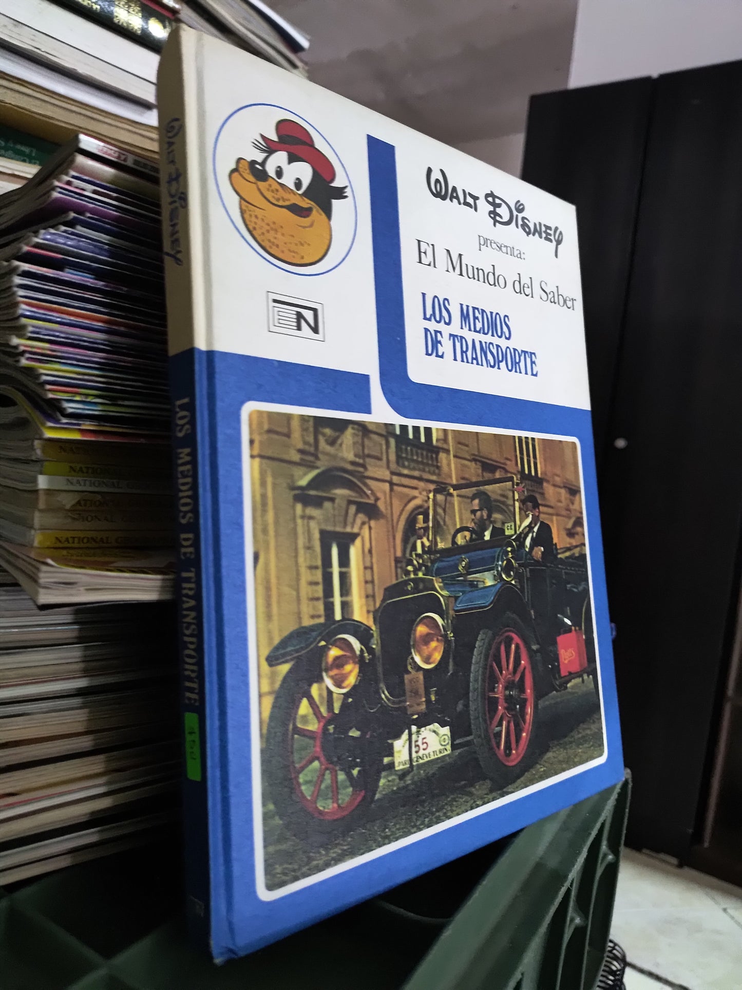 WALT DISNEY EL MUNDO DEL SABER LOS MEDIOS DE TRANSPORTE POR EDITORIAL NOVARO USADO CIENCIAS JUAREZ 515