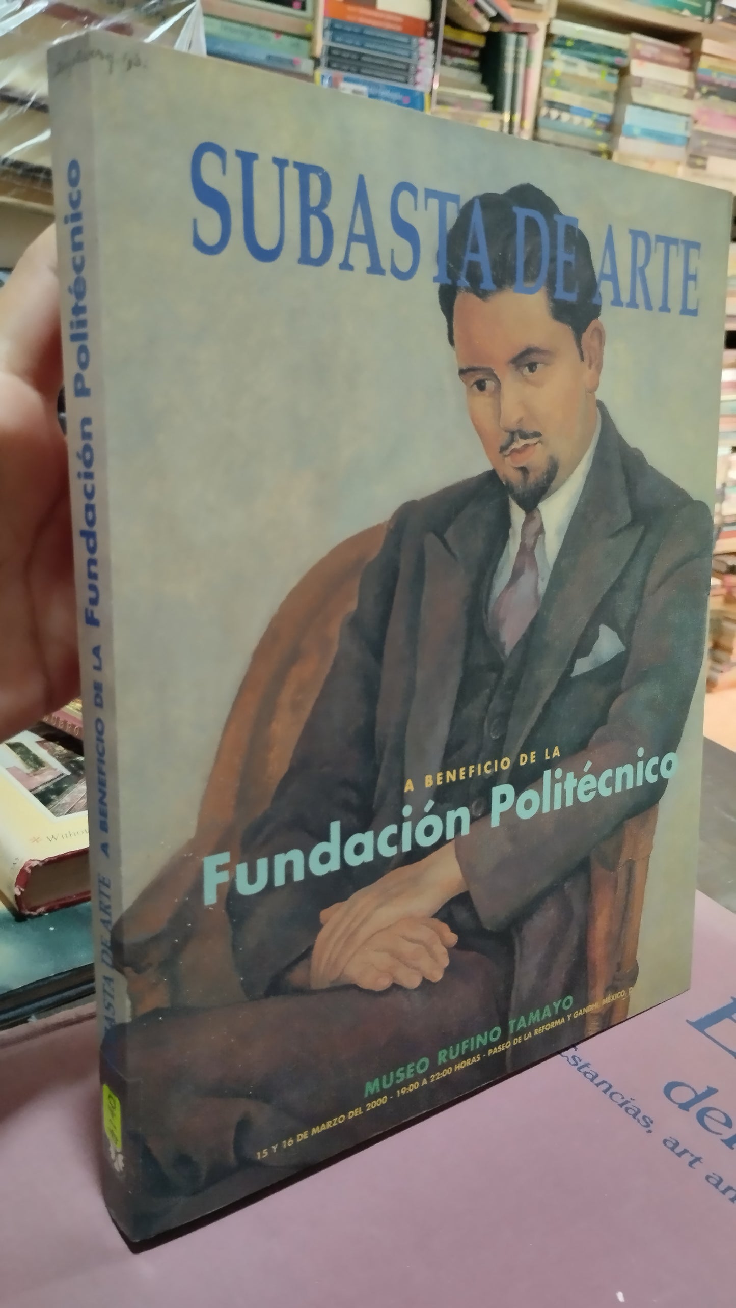 SUBASTA DE ARTE A BENEFICIO DE LA FUNDACION POLITECNICO LIBRO USADO ARTE ALDAMA