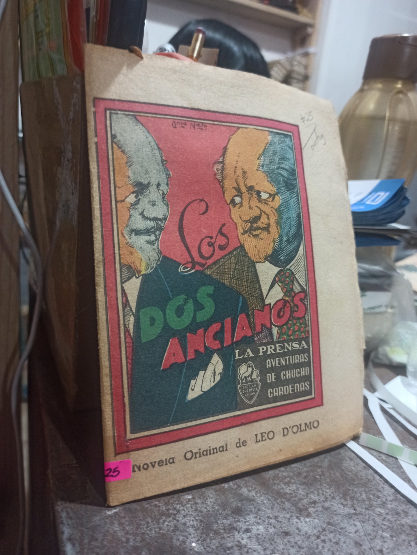 LOS DOS ANCIANOS POR LEO D'OLMO USADO ANTIGUOS ALDAMA