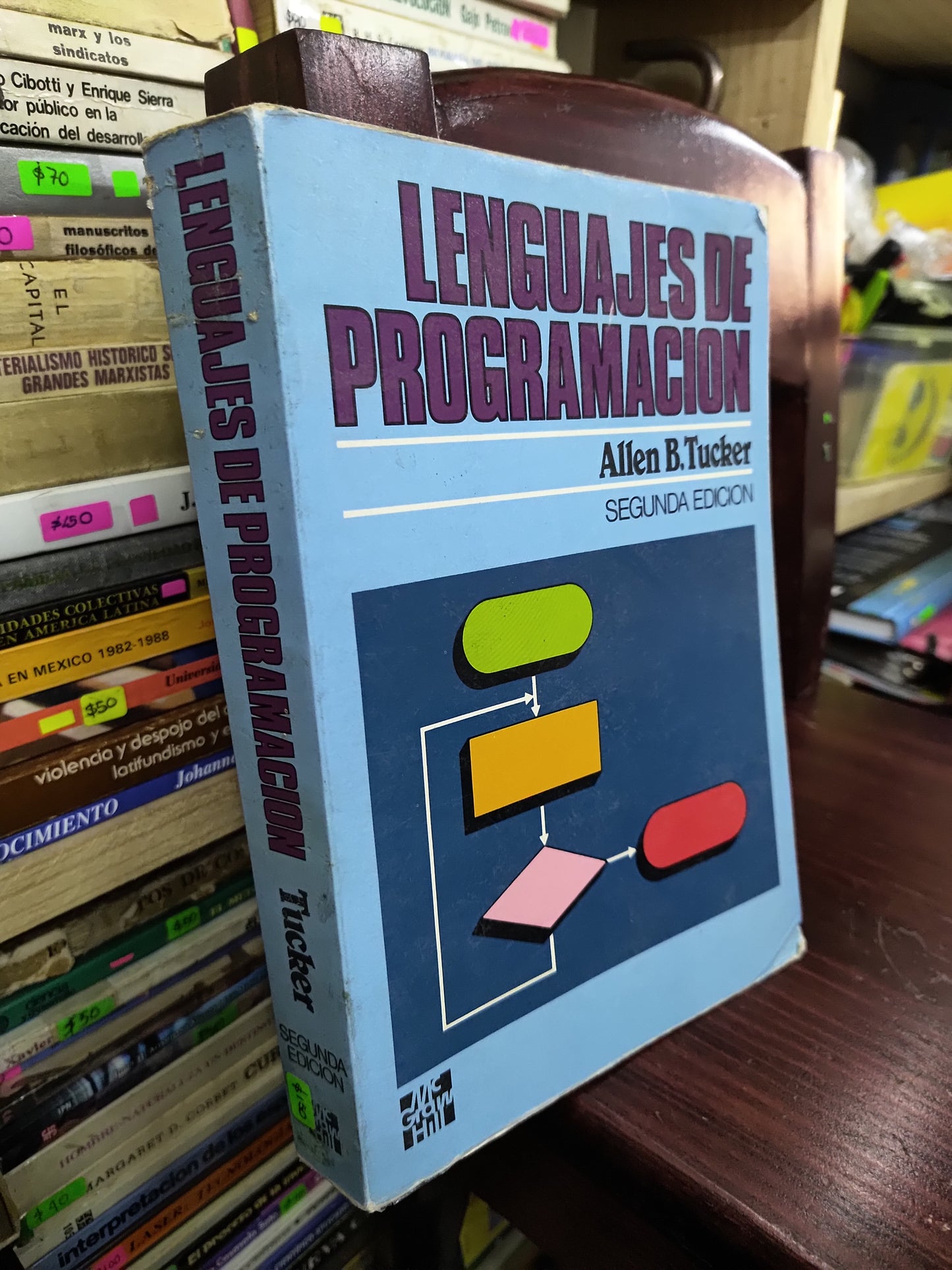 LENGUAJES DE PROGRAMACION POR ALLEN B. TUCKER USADO COMPUTACION LITERARIO 207