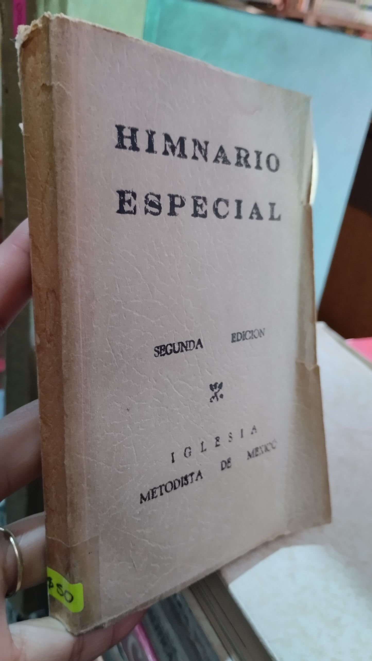 HIMNARIO ESPECIAL POR LA IGLESIA METODISTA DE MEXICO LIBRO USADO RELIGION ALDAMA