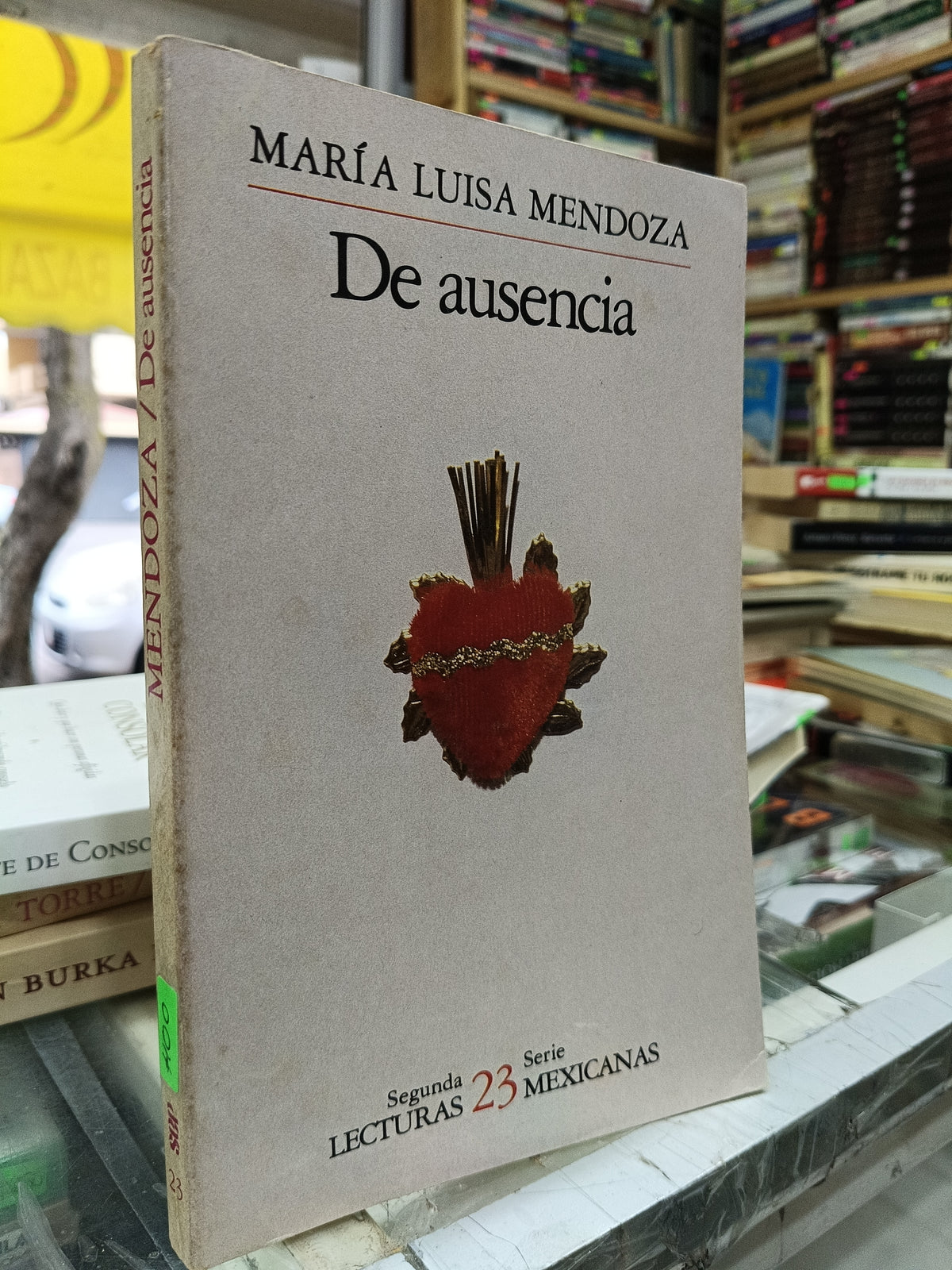 DE AUSENCIA POR MARIA LUISA MENDOZA USADO NOVELA JUAREZ 515