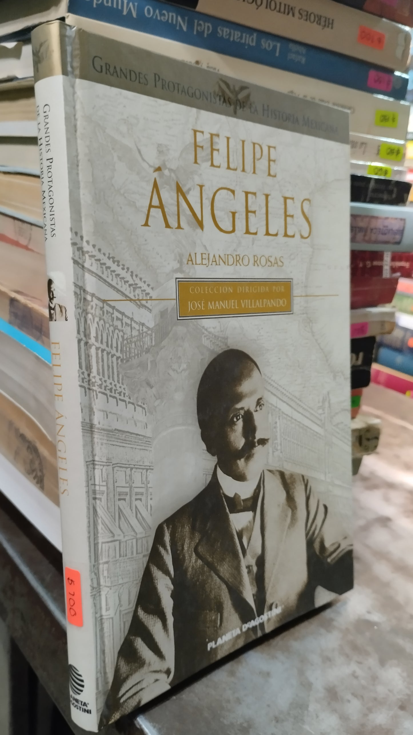FELIPE ANGELES POR ALEJANDRO ROSAS LIBRO USADO HISTORIA ALDAMA