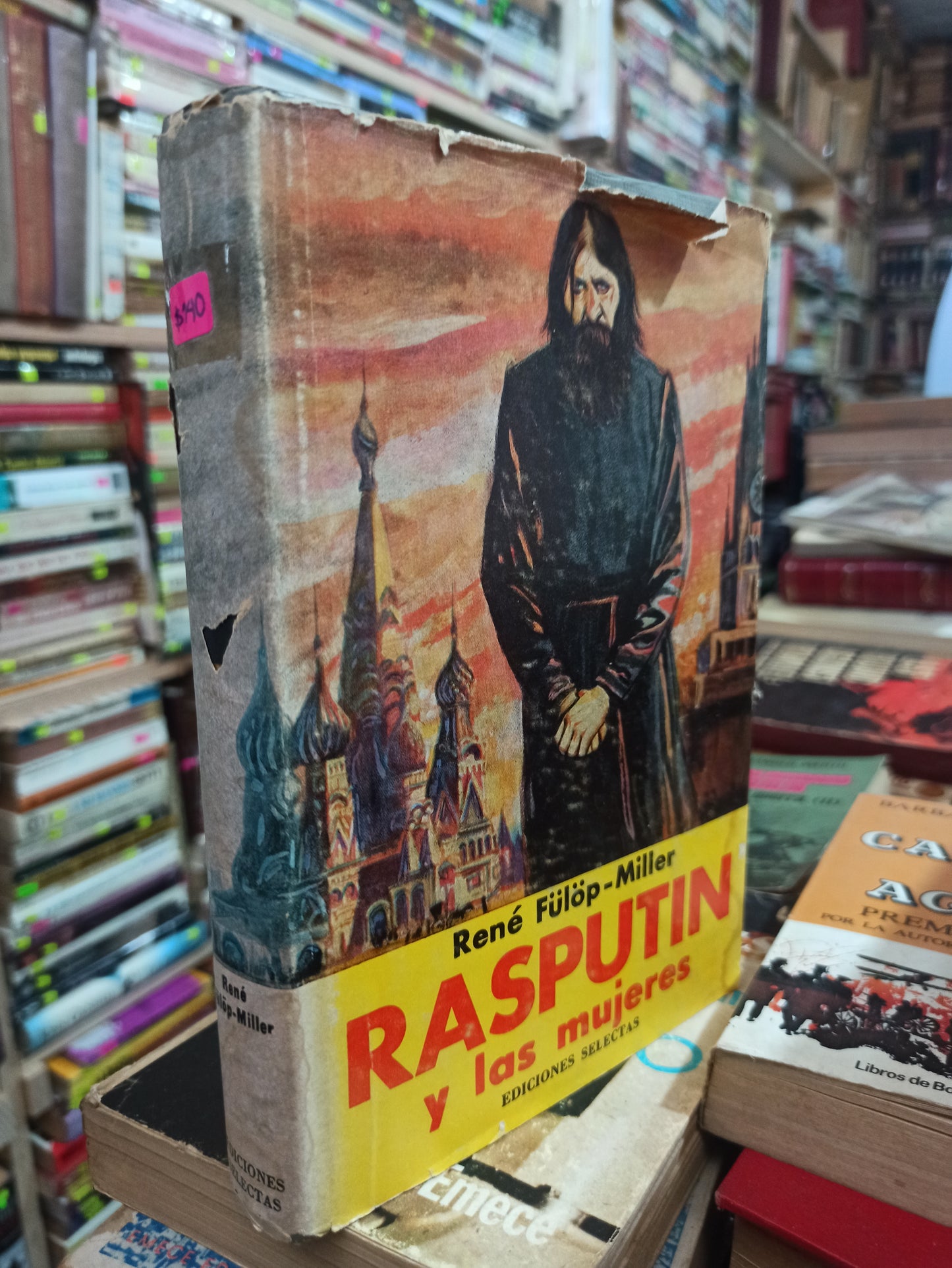 RASPUTÍN Y LAS MUJERES POR RENÉ FÜLÖP USADO NOVELAS ALDAMA