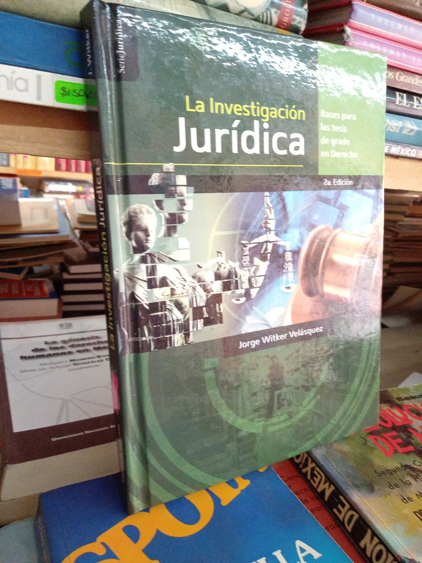 LA INVESTIGACION JURIDICA POR JORGE WITKER VELAZQUEZ USADO DERECHO LITERARIO 207