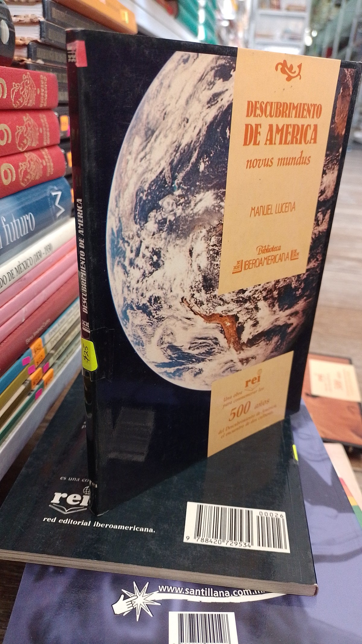 DESCUBRIMIENTO DE AMERICA POR MANUEL LUCENA USADO HISTORIA JUAREZ 515