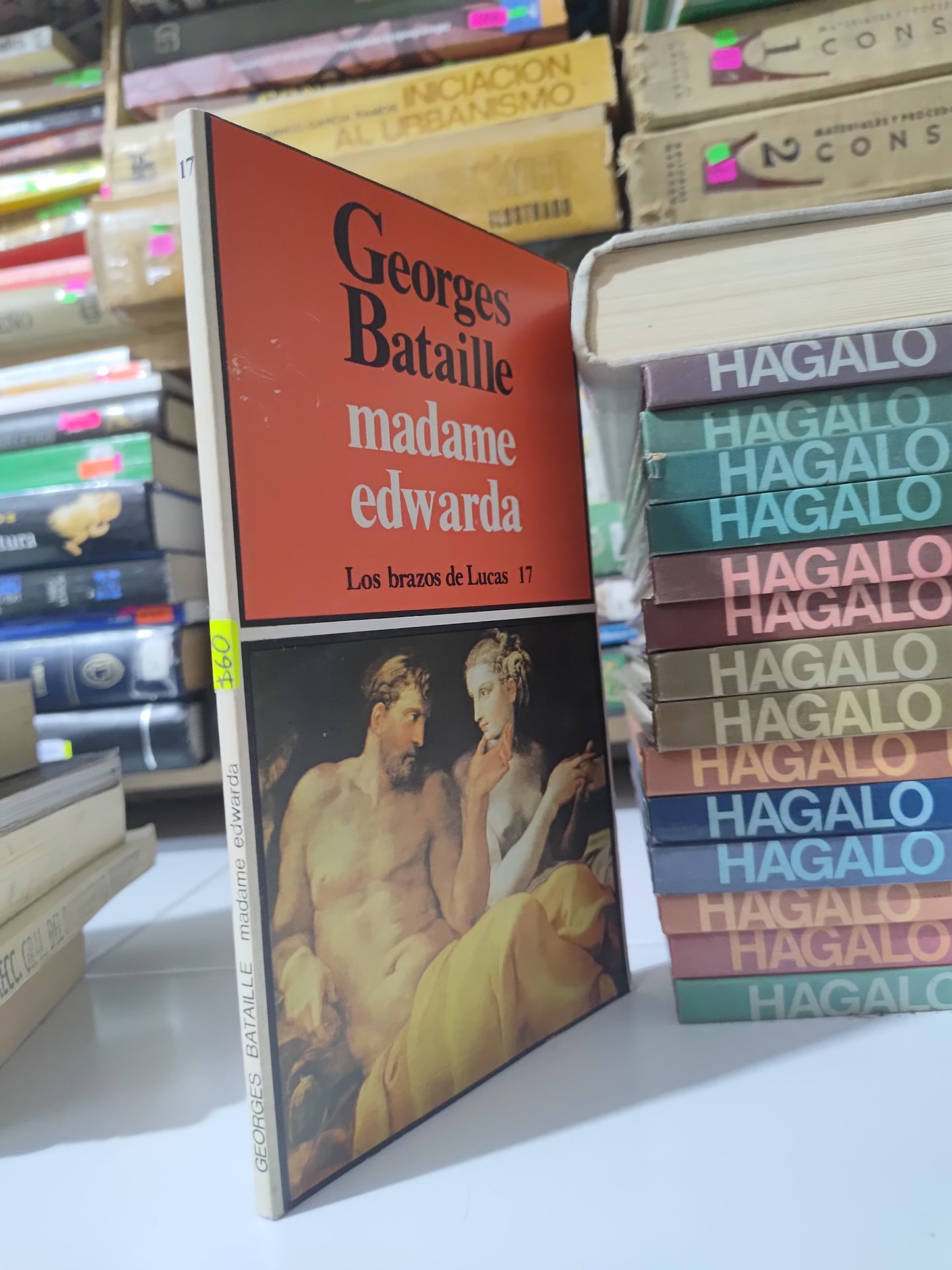 MADAME EDWARDA POR GEORGES BATAILLE USADO NOVELAS JUAREZ 507