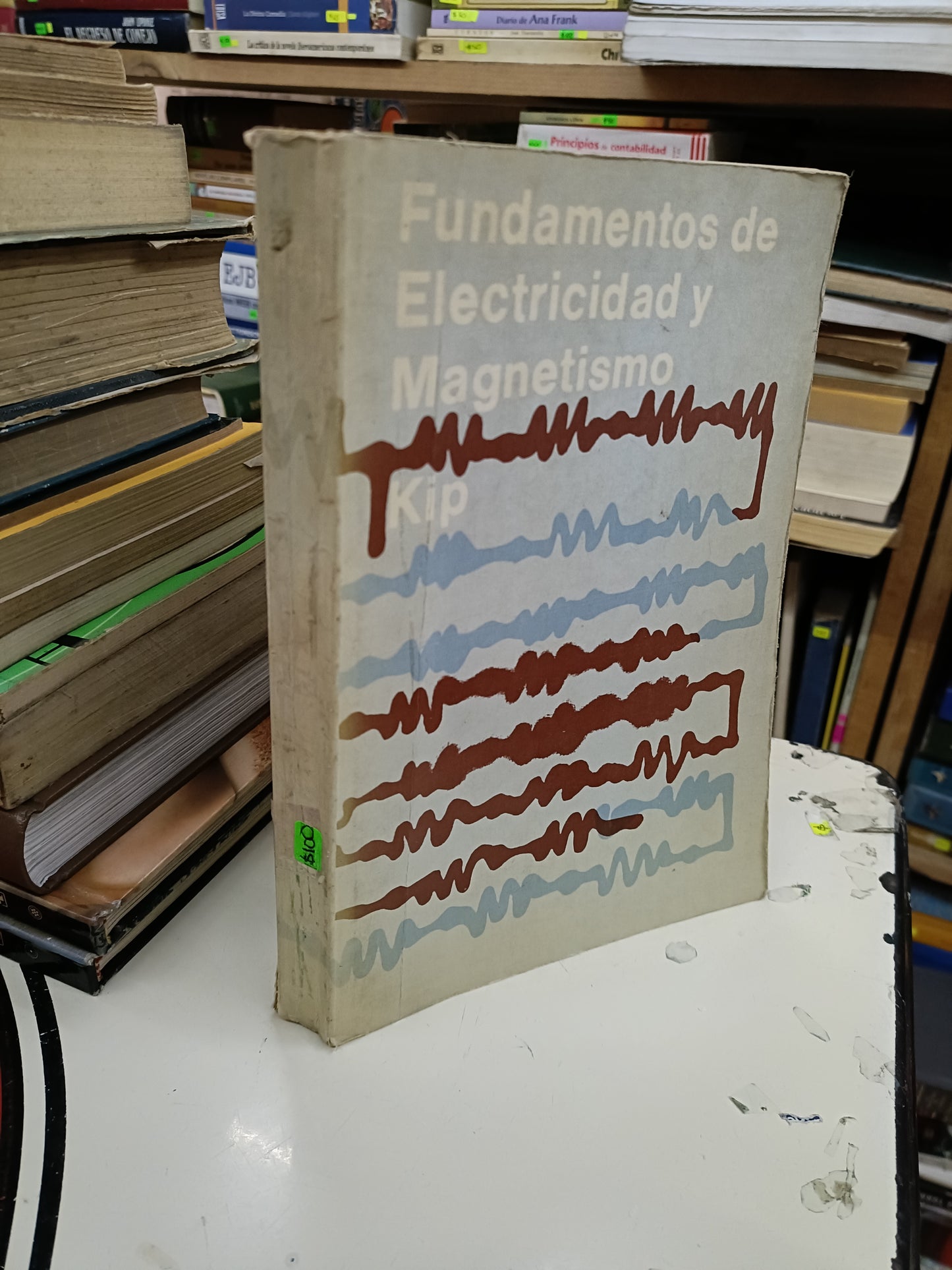 FUNDAMENTOS DE ELECTRICIDAD Y MAGNETISMO POR KIP USADO OFICIOS LITERARIO 207