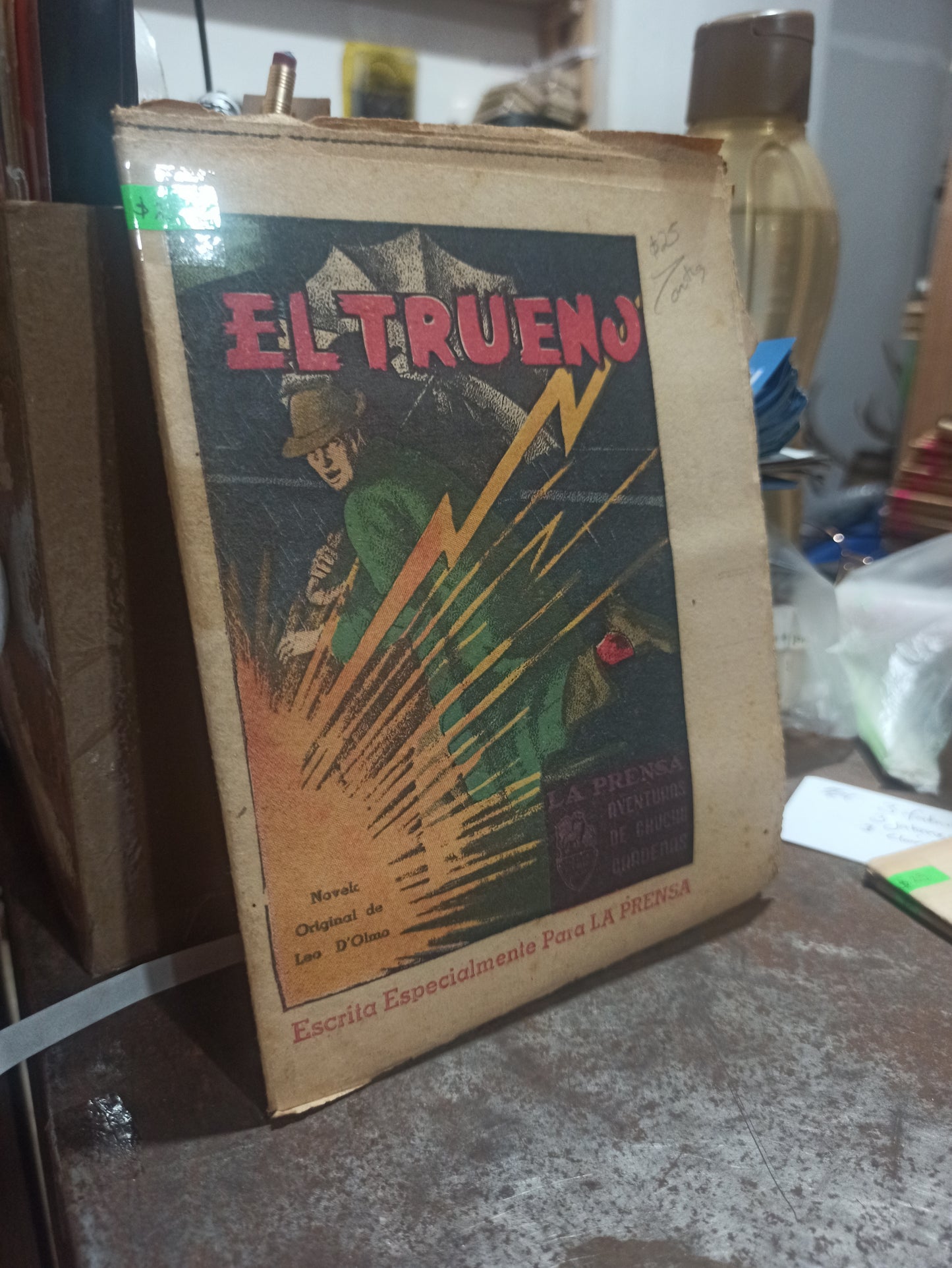 EL TRUENO POR LEO D'OLMO USADO ANTIGUOS ALDAMA