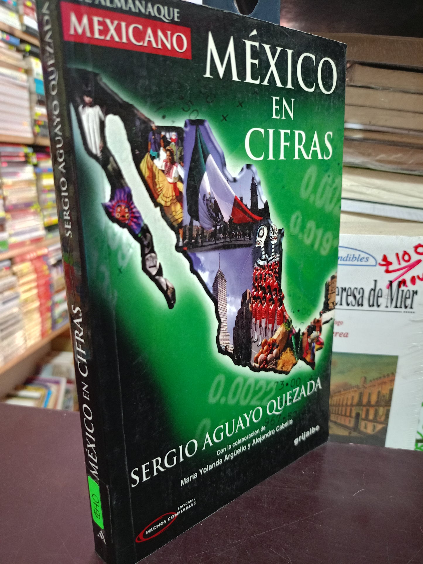MEXICO EN CUFRAS POR SERGIO AGUATO QUEZADA USADO HISTORIA LITERARIO 305