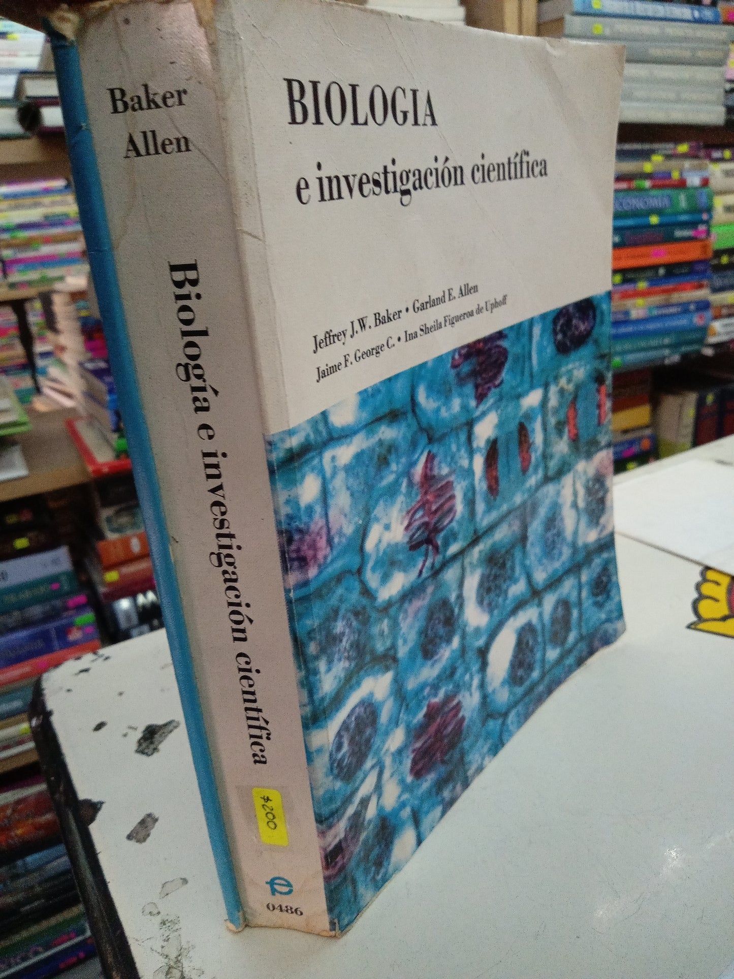 BIOLOGIA E INVESTIGACION CIENTIFICA POR JEFFREY J W BAKER USADO BIOLOGIA LITERARIO 207