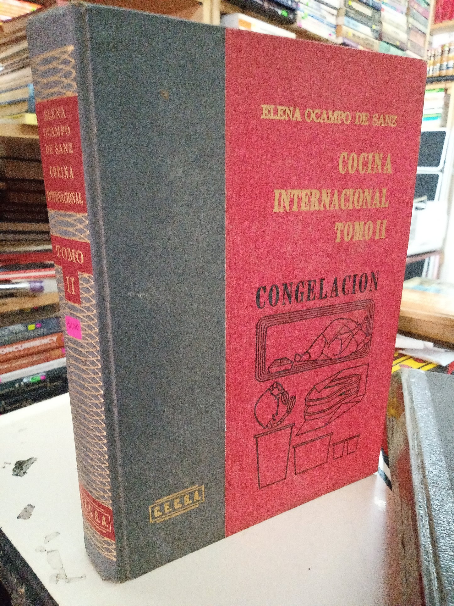 COCINA INTERNACIONAL TOMO II POR ELENA OCAMPO DE SANZ USADO COCINA LITERARIO 207