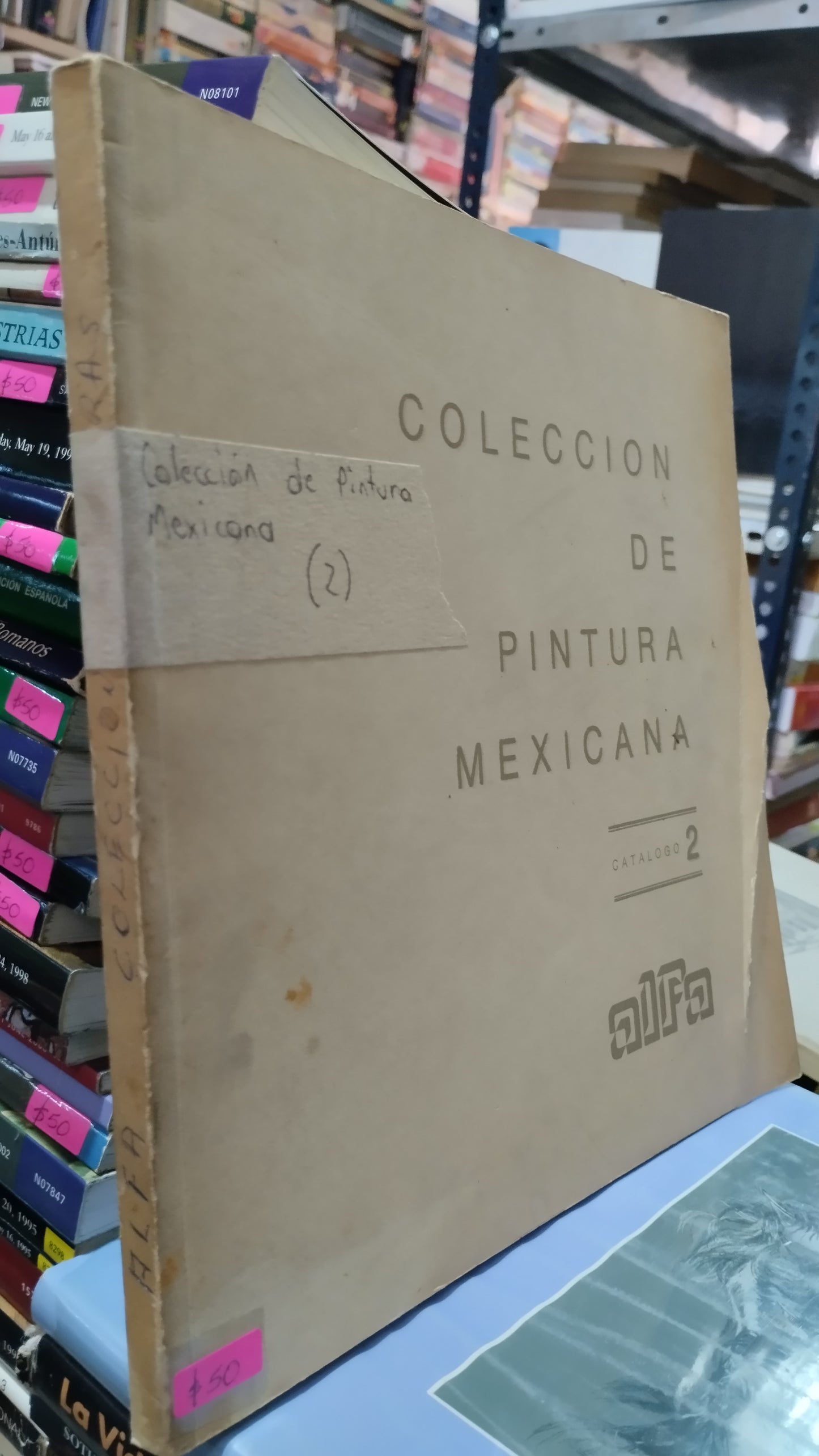 COLECCION DE PINTURA MEXICANA CATALOGO 2 LIBRO USADO ARTE ALDAMA