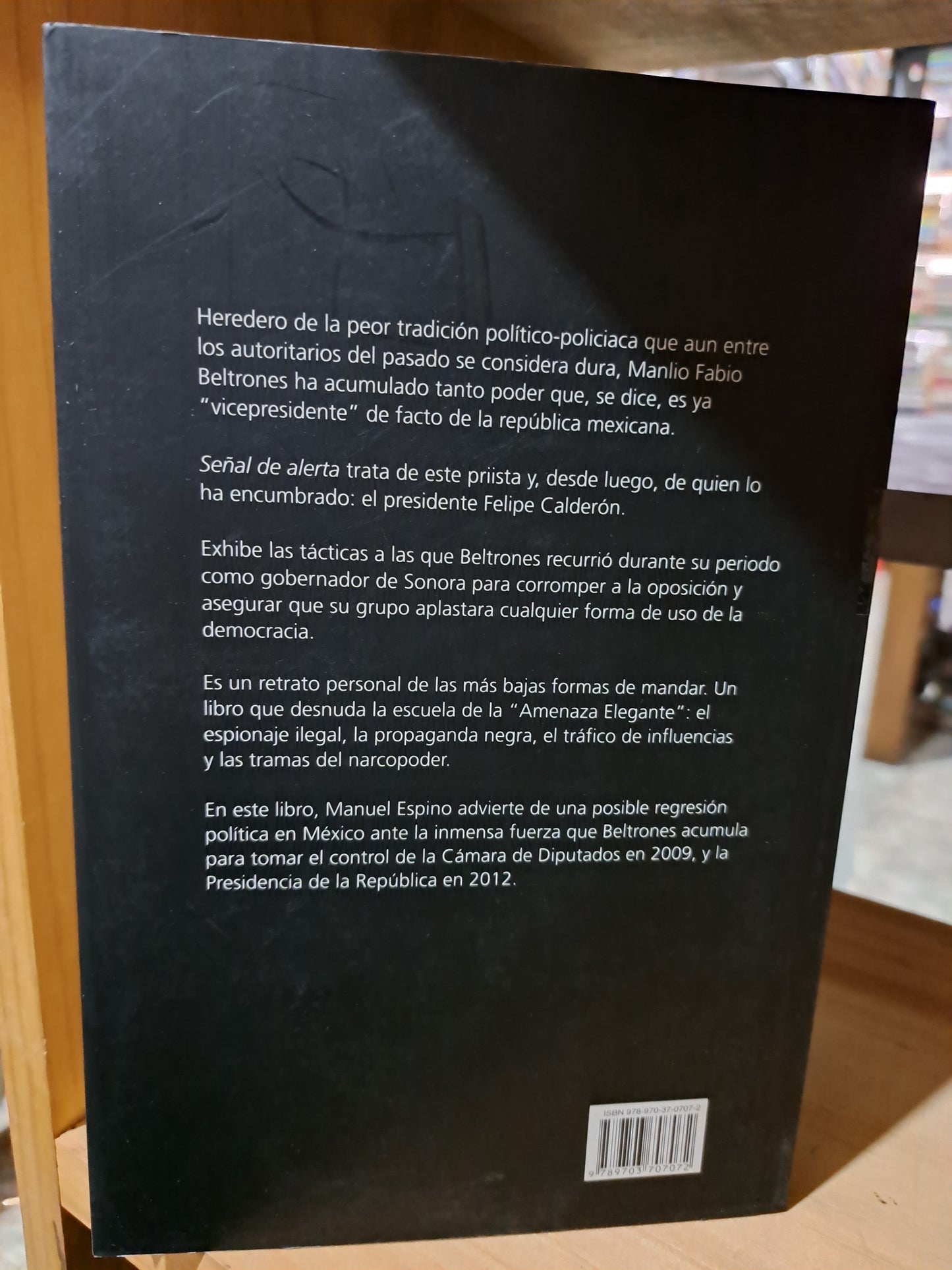 SEÑAL DE ALERTA MANUEL ESPINO USADO POLÍTICA ALDAMA