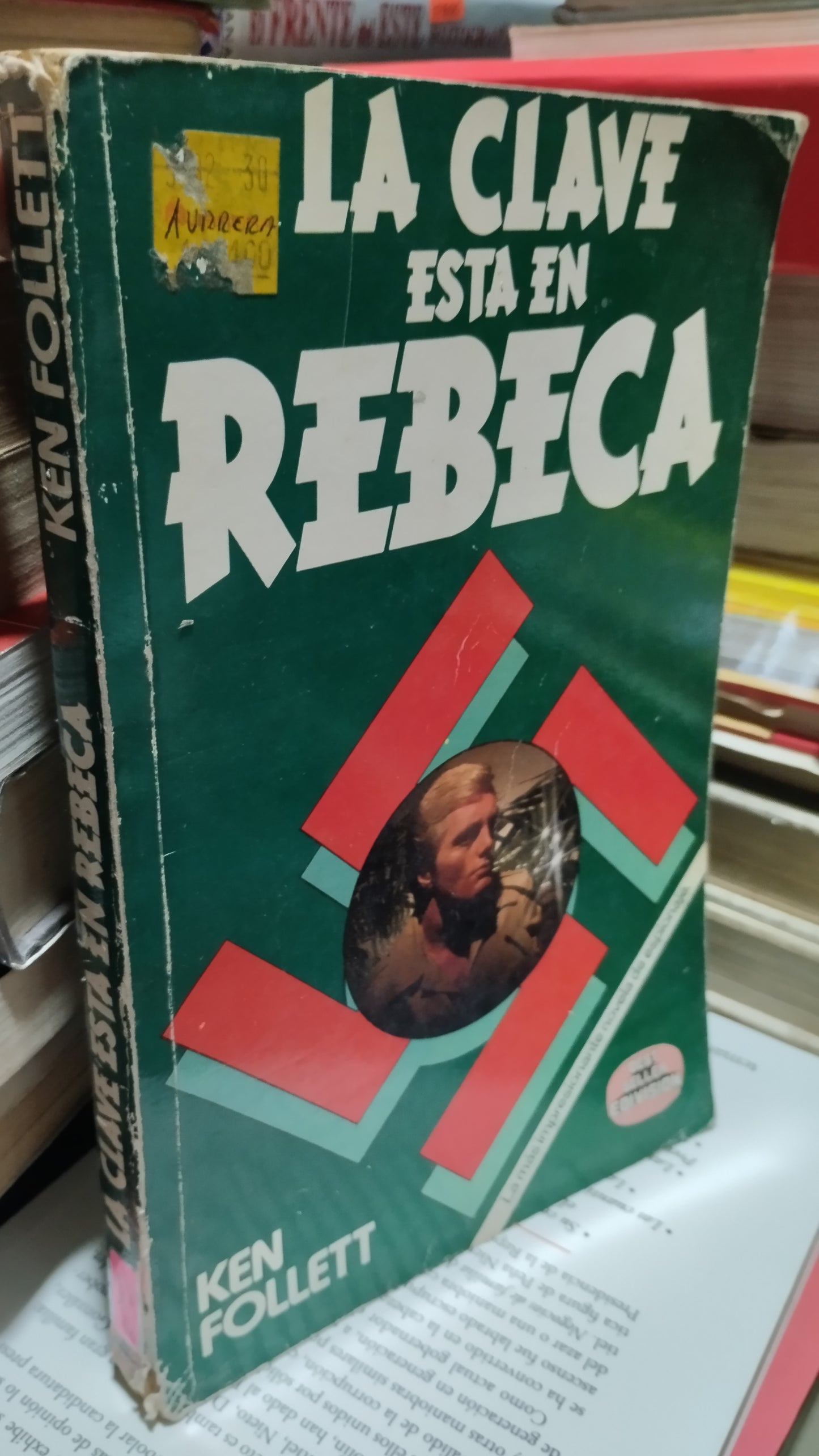 LA CLAVE ESTA EN REBECA POR KEN FOLLETT LIBRO USADO HISTORIA ALDAMA