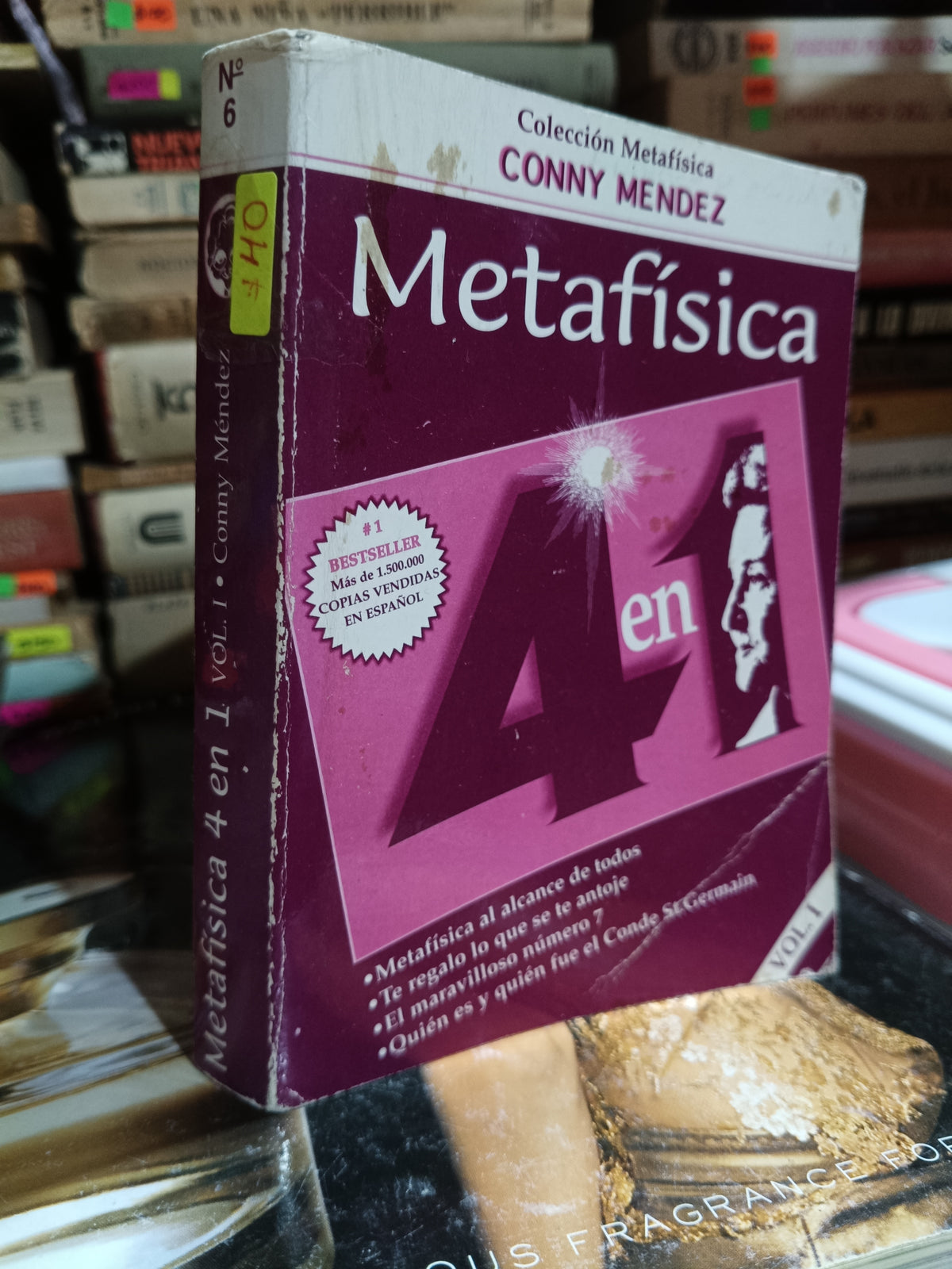 METAFISICA 4 EN 1 VOL I POR CONNY MENDEZ USADO SUPERACION PERSONAL ALDAMA