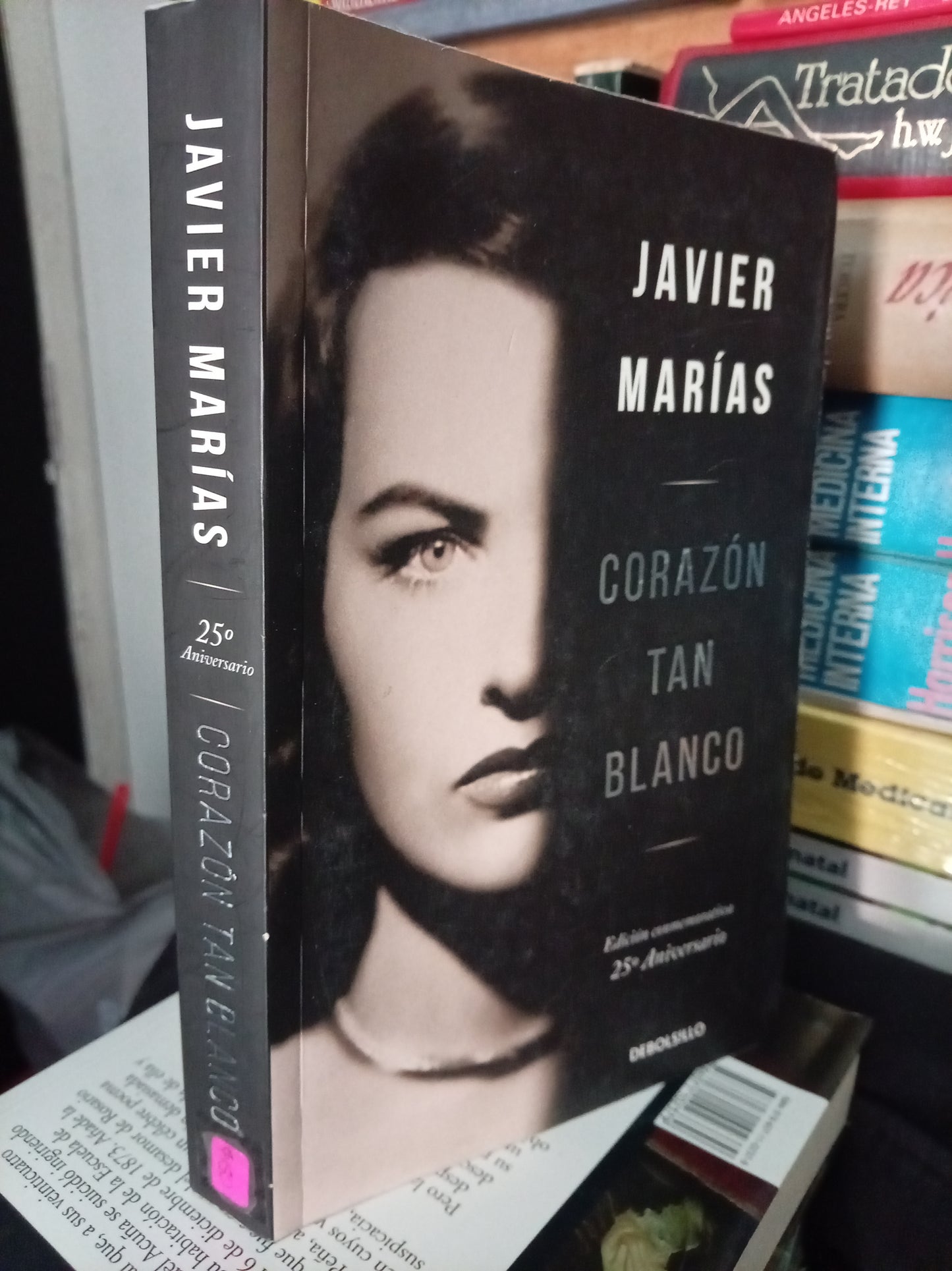 JAVIER MARÍAS CORAZÓN TAN BLANCO USADO NOVELA LITERARIO 305