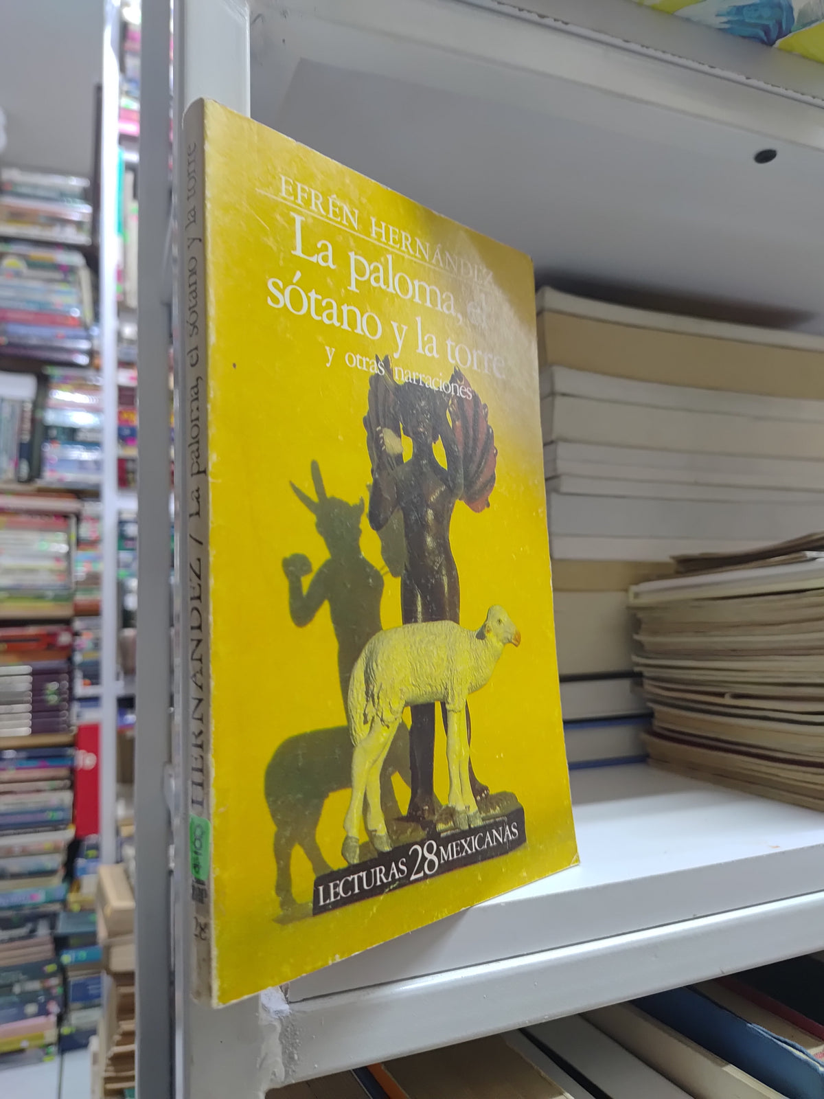 LA PALOMA EL SOTANO Y LA TORRE POR EFREN HERNANDEZ USADO NOVELAS JUAREZ 507