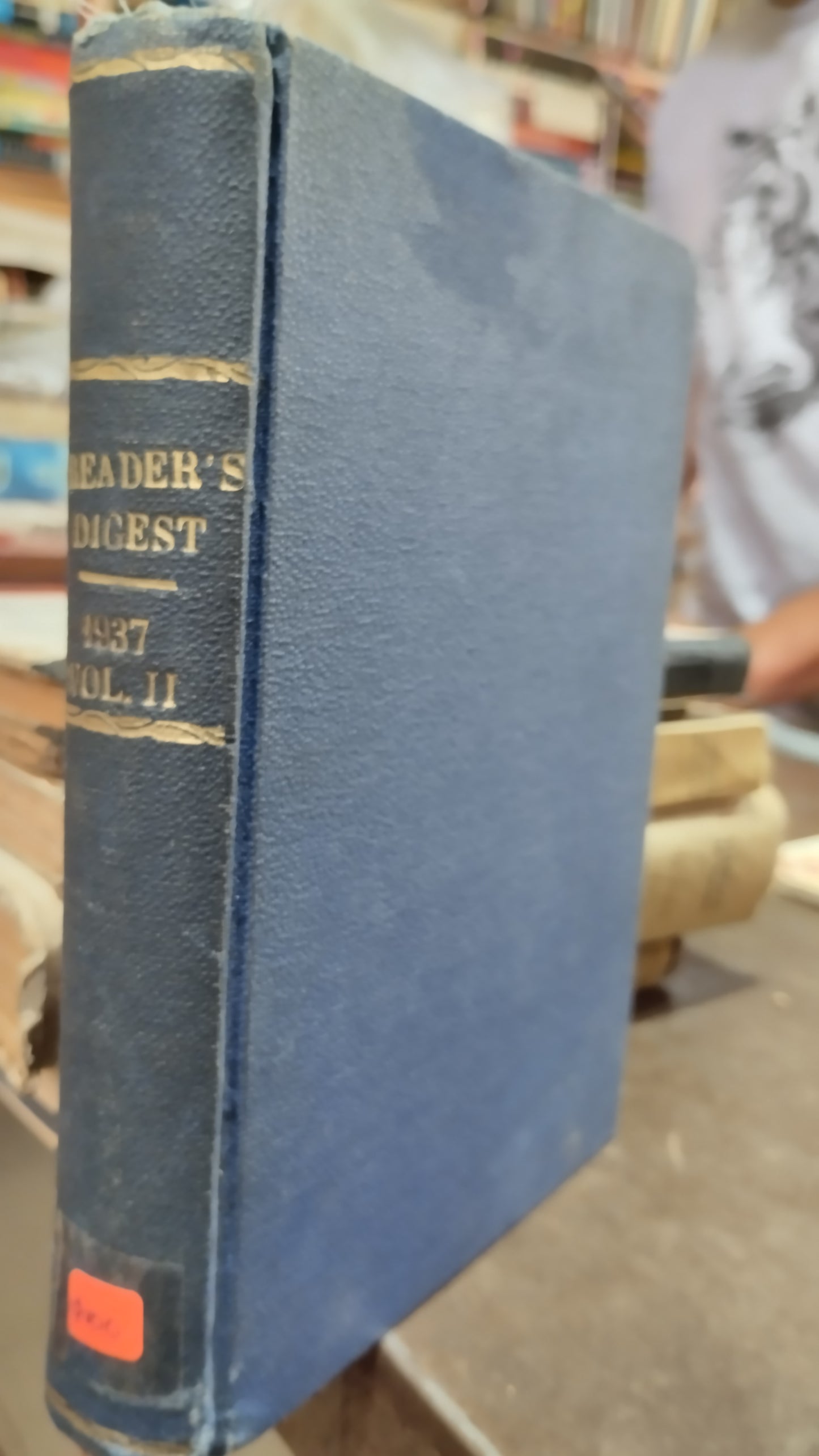READERS DIGEST 1937 VOLUMEN II LIBRO USADO ANTIGUO ALDAMA