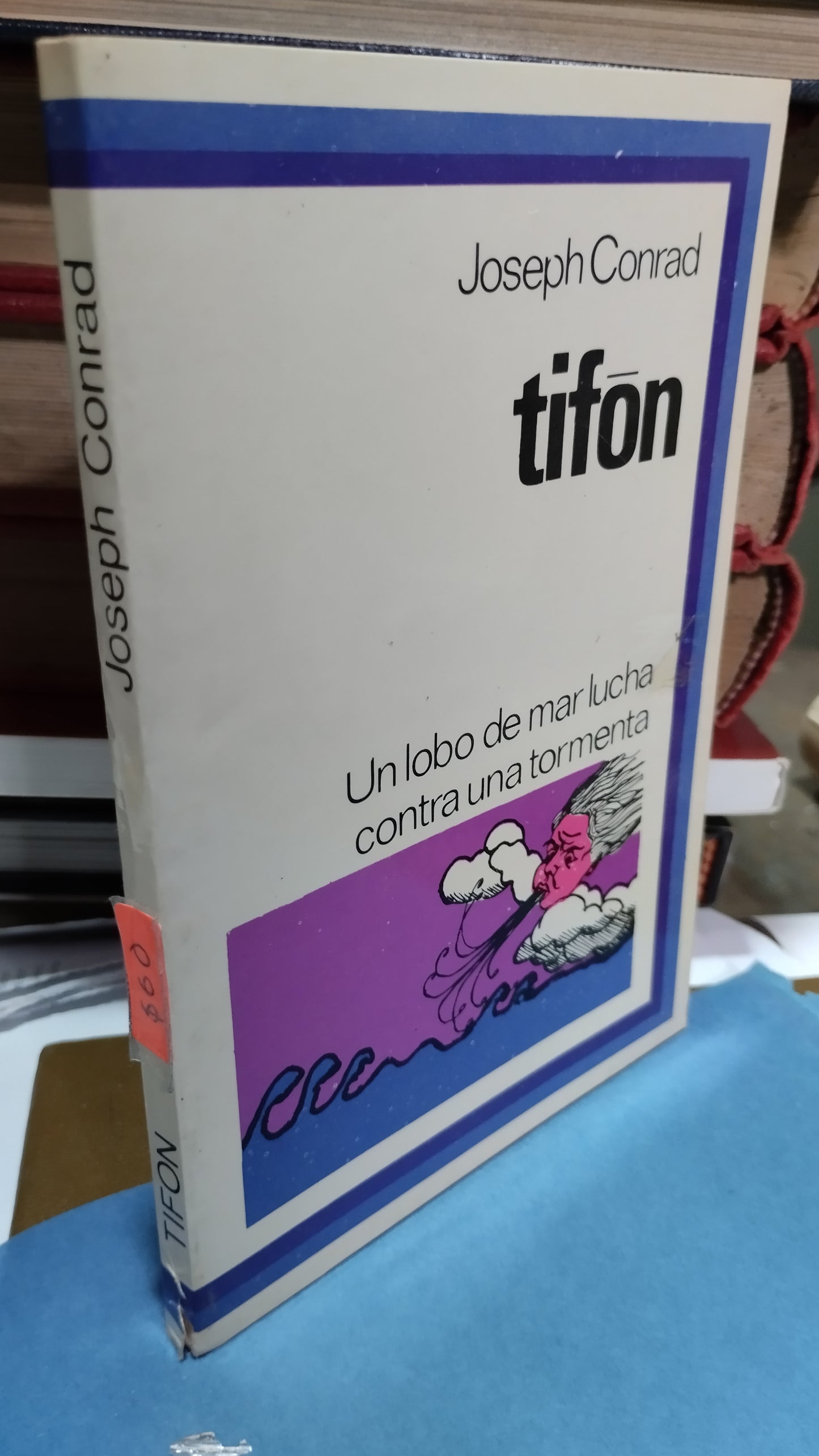 TIFON POR JOSEPH CONRAD LIBRO USADO NOVELAS ALDAMA