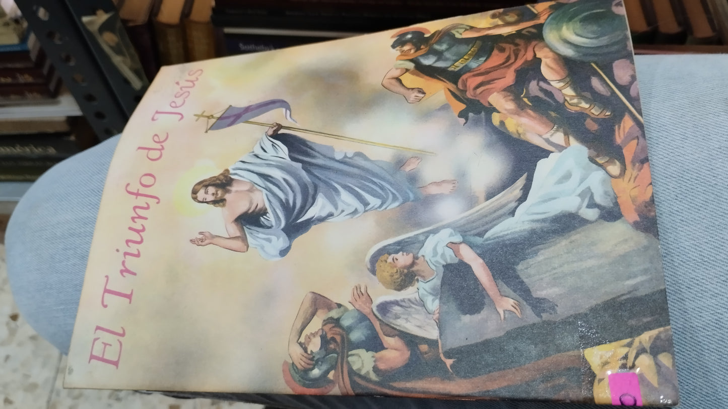 EL TRIUNFO DE JESUS POR EDITORIAL ALBA LIBRO USADO RELIGION ALDAMA