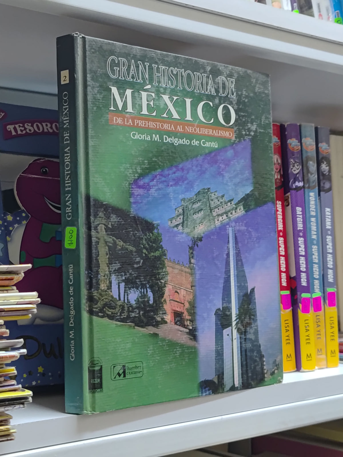 GRAN HISTORIA DE MEXICO TOMO 2 POR GLORIA M. DELGADO DE CANTU USADO HISTORIA JUAREZ 507