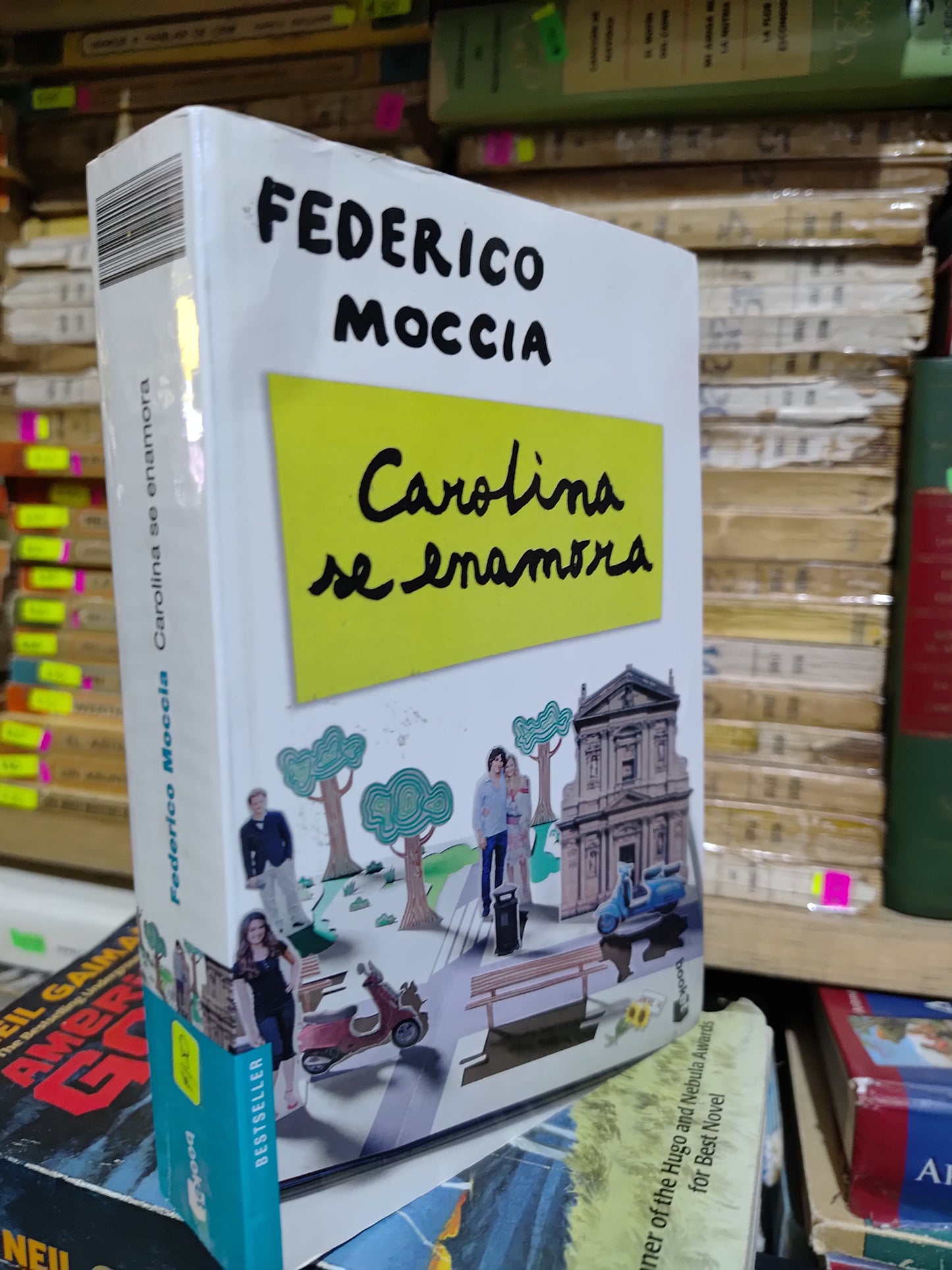 CAROLINA SE ENAMORA POR FEDERICO MOCCIA USADO NOVELAS JUAREZ 507