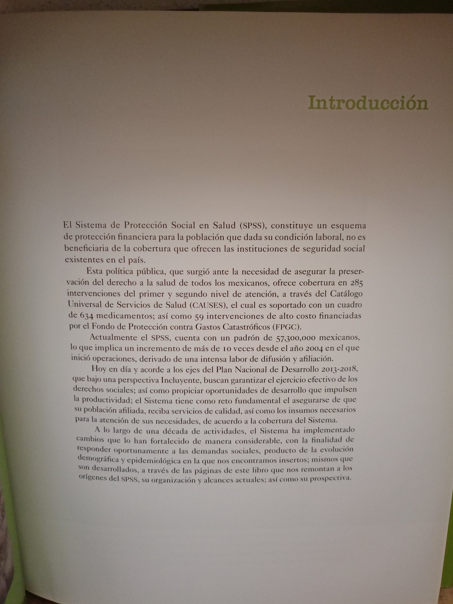 LOGROS Y RETOS DEL SISTEMA DE PROTECCIÓN SOCIAL EN SALUD USADO HISTORIA LITERARIO 305