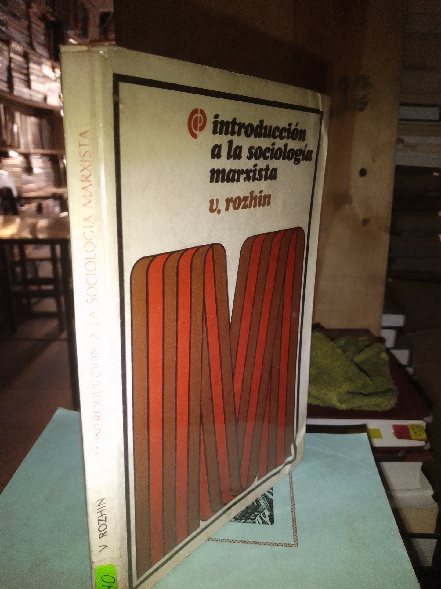 INTRODUCCIÓN A LA SOCIOLOGÍA MARXISTA POR V ROZHIN USADO SOCIOLOGÍA LITERARIO 207