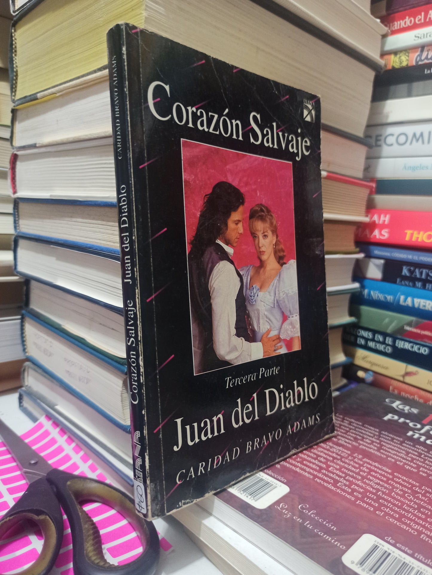 CORAZÓN SALVAJE POR JUAN DEL DIABLO USADO NOVELAS JUÁREZ
