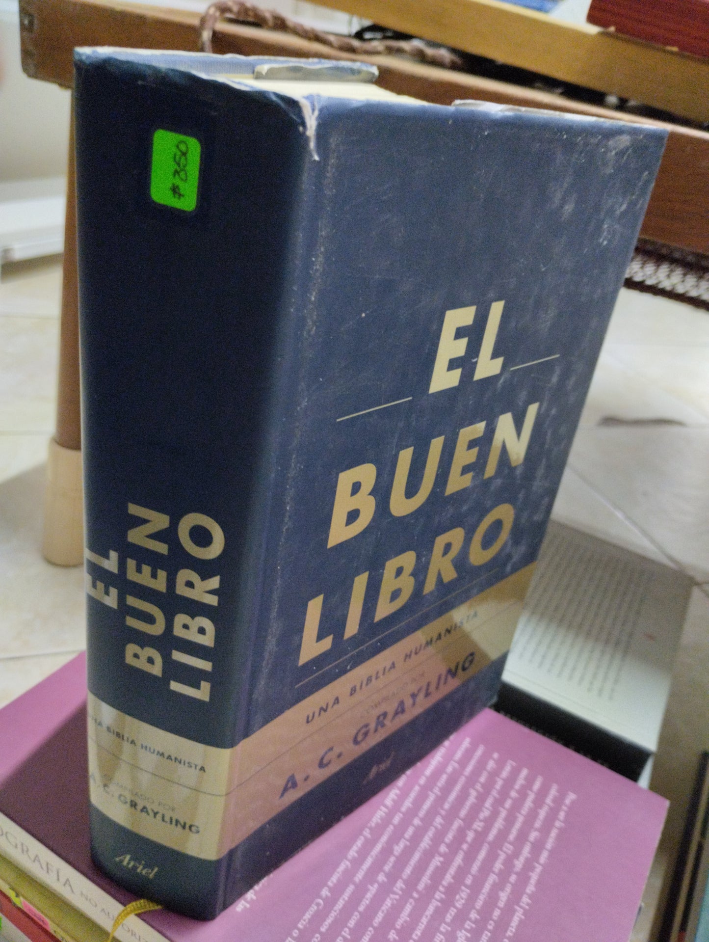 EL BUEN LIBRO, A.C. GRAYLING, USADO, RELIGION, JUAREZ 515