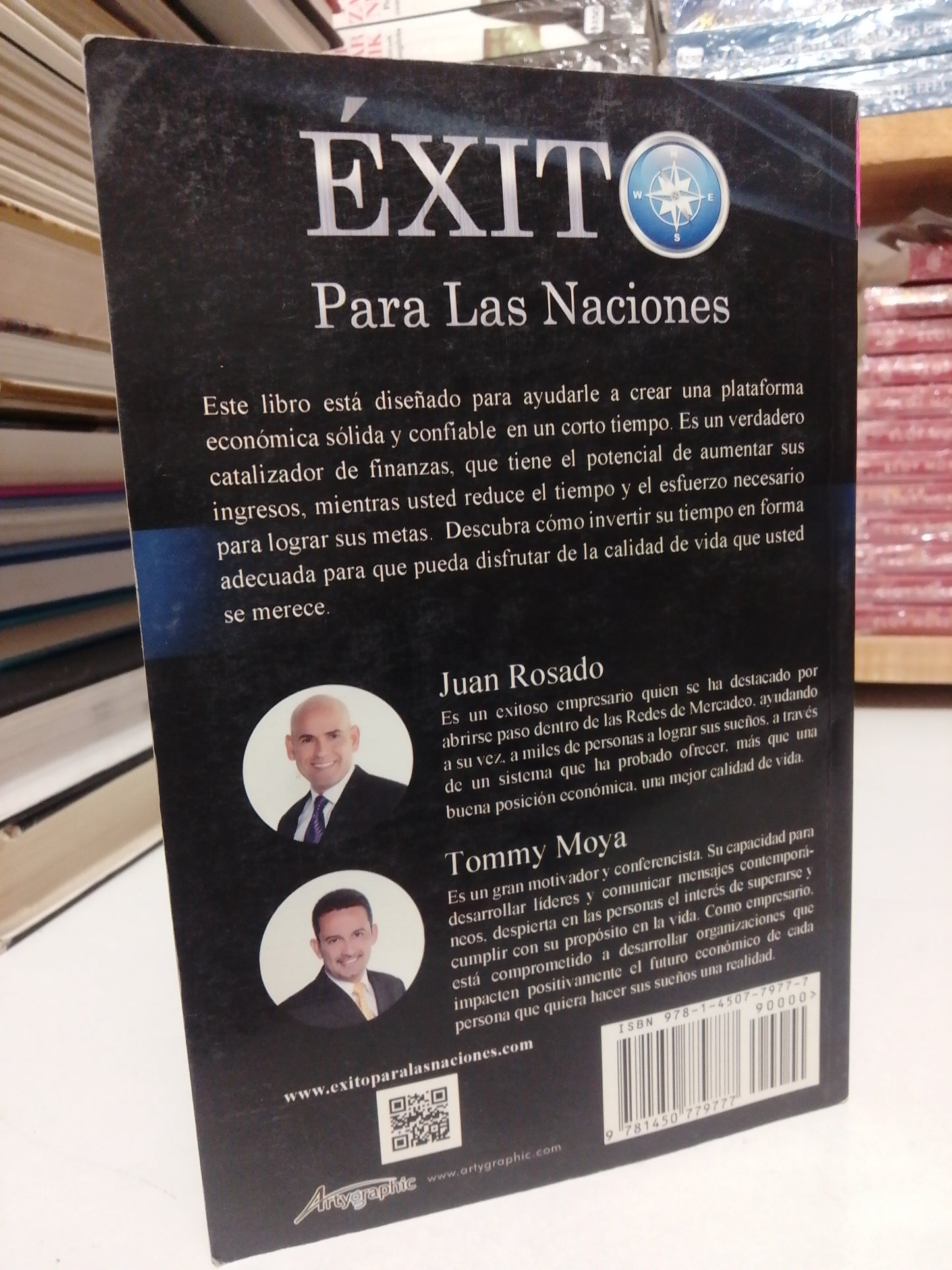 EXITO PARA LAS NACIONES POR JUAN ROSADO Y TOMMY MOYA USADO SUPERACIÓN PERSONAL JUÁREZ