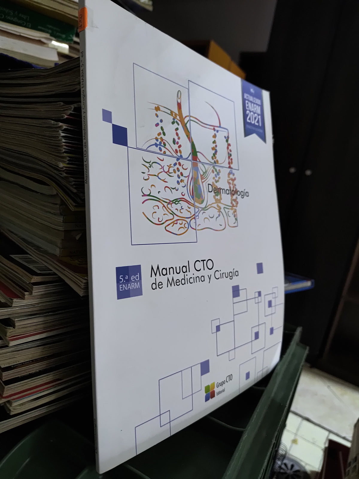 MANUAL CTO DE MEDICINA Y CIRUGIA DERMATOLOGIA POR EDICION CTO USADO SALUD JUAREZ 515