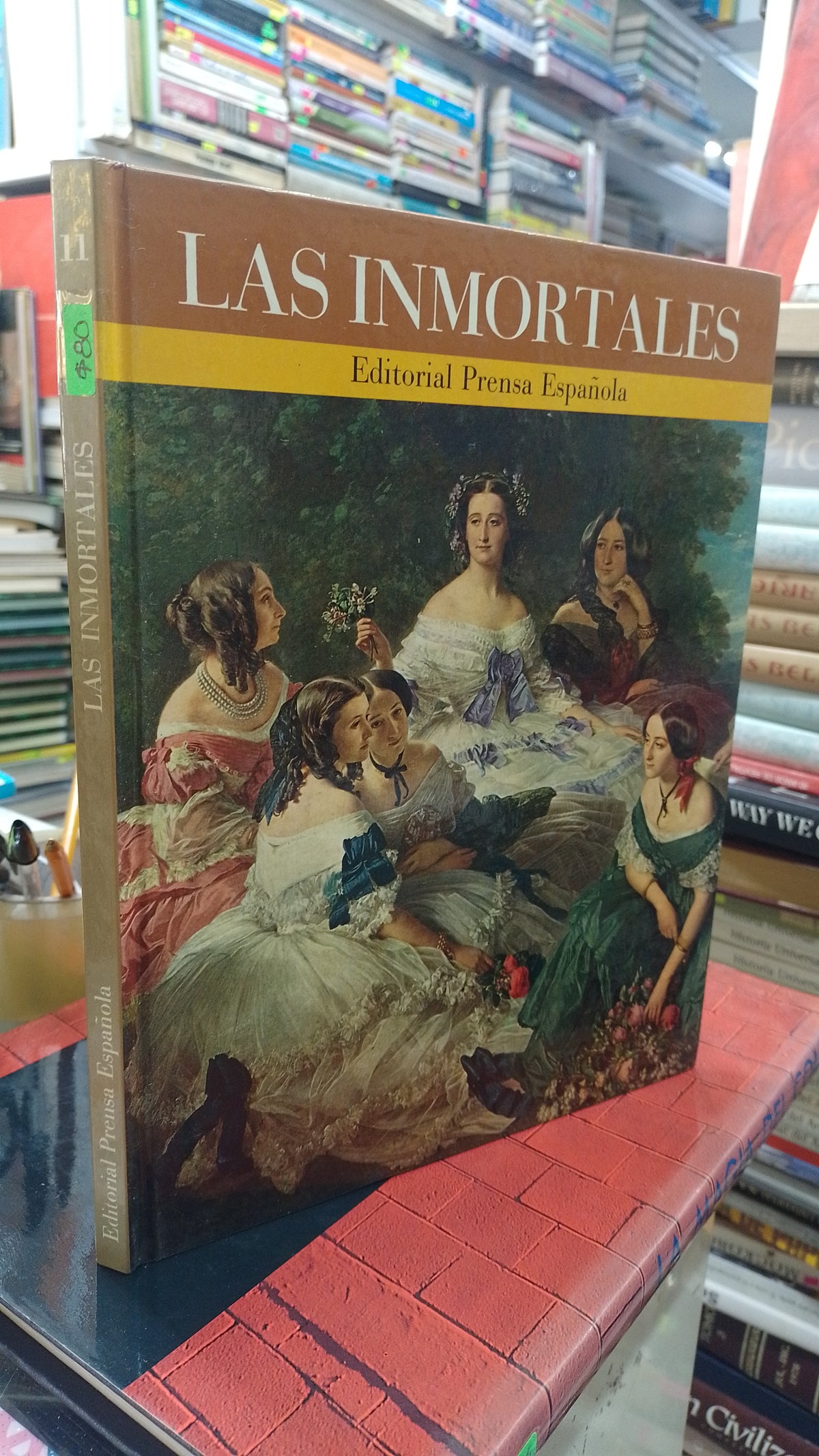 LAS INMORTALIDADES POR ENZO ORLANDI USADO ARTE 507