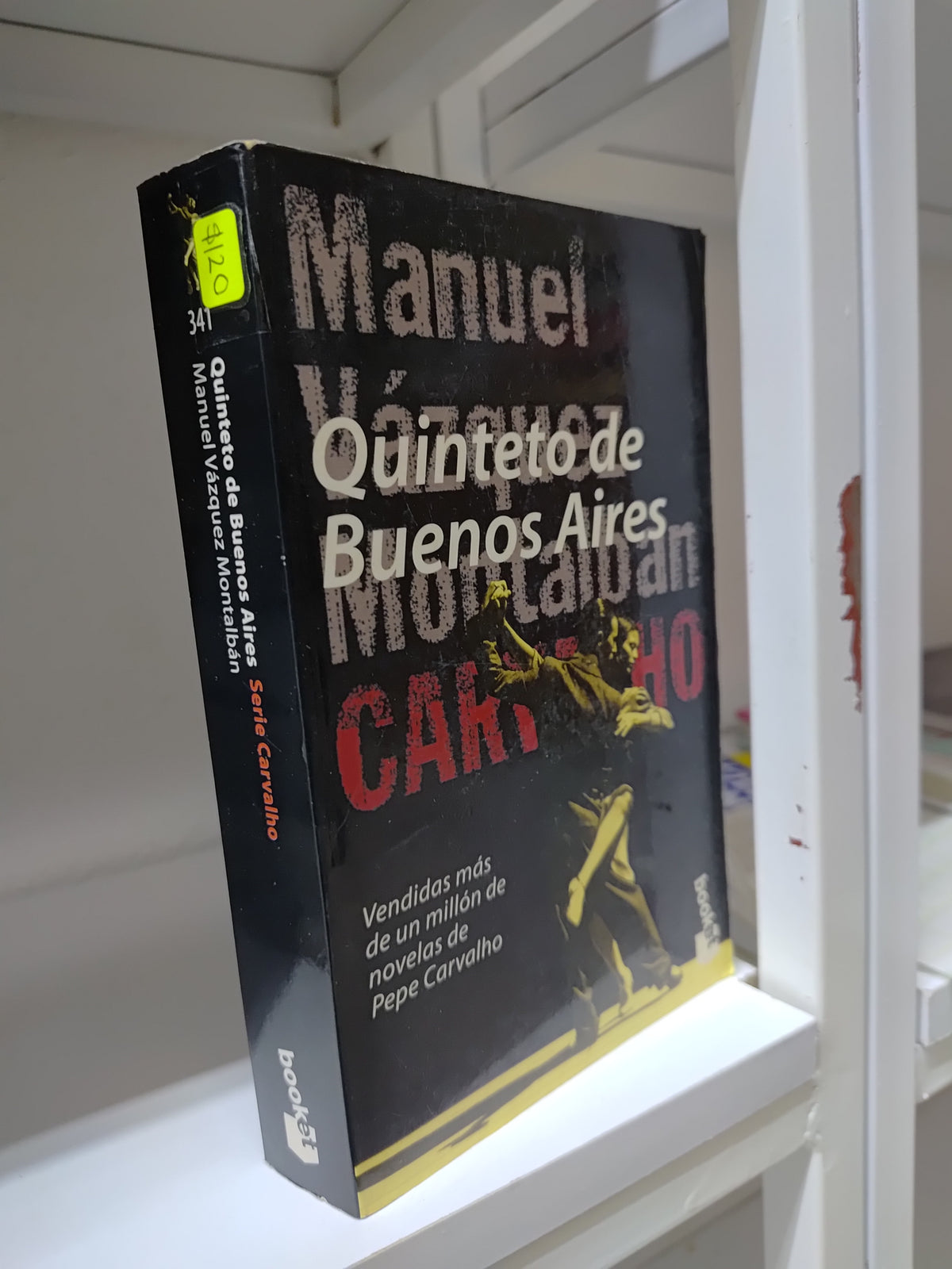 QUINTETO DE BUENOS AIRES POR MANUEL VAZQUEZ MONTALBAN USADO NOVELAS JUAREZ 515