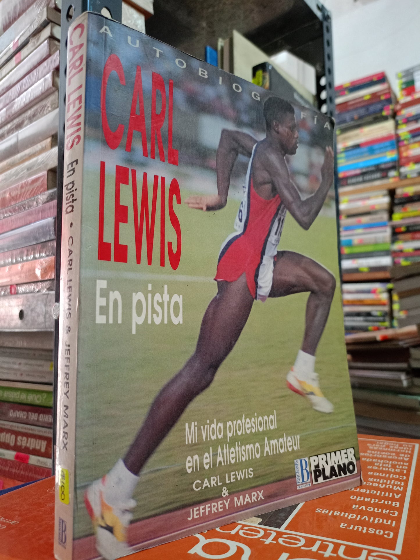 CARL LEWIS EN PISTA USASO DEPORTES LITERARIO 305