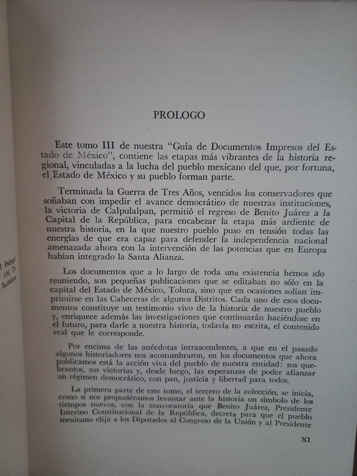 GUÍA DE DOCUMENTOS IMPRESOS DEL ESTADO DE MÉXICO (1861-1911) TOMO III POR MARIO COLIN USADO HISTORIA LITERARIO 305