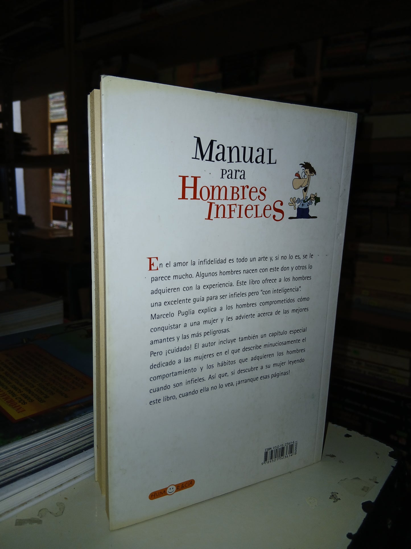 MANUAL PARA HOMBRES INFIELES POR MARCELO PUGLIA USADO SUPERACIÓN PERSONAL LITERARIO 207