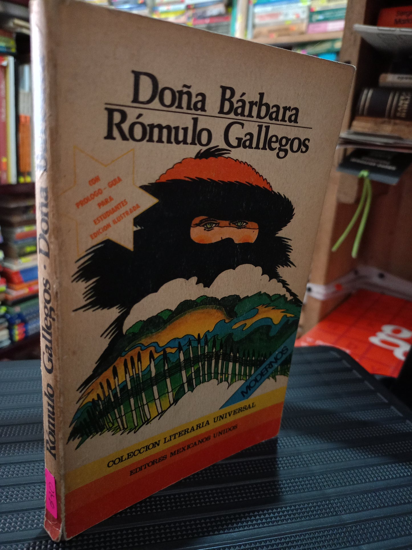 DOÑA BARBARA ROMULO GALLEGOS USADO NOVELA LITERARIO 305