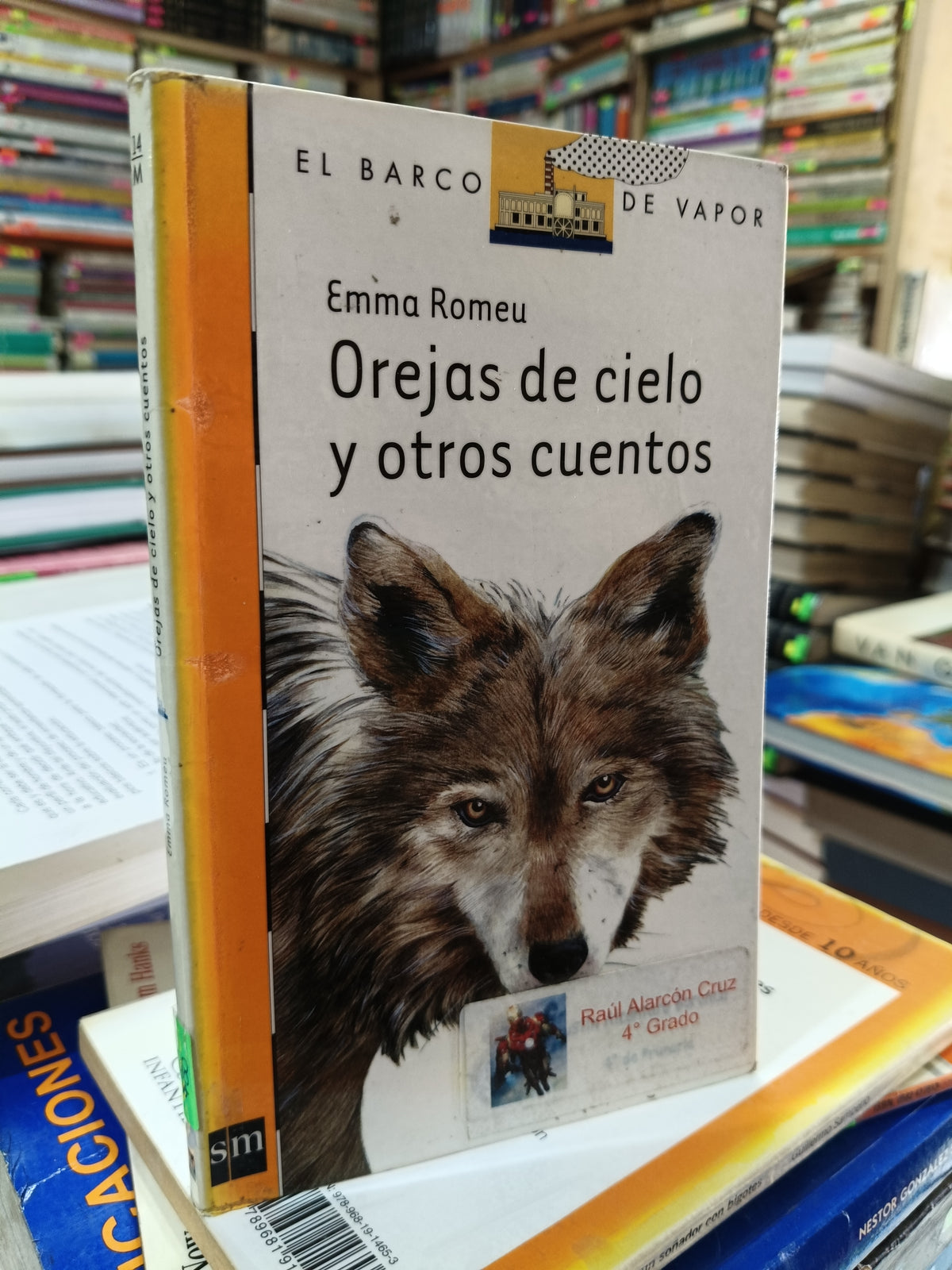 OREJAS DE CIELO Y OTROS CUENTOS POR EMMA ROMEU USADO INFANTIL JUAREZ 507