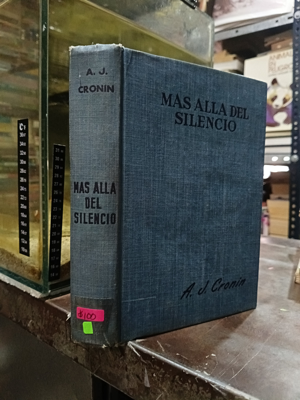 MAS ALLA DEL SILENCIO POR A. J. CRONIN USADO NOVELA ALDAMA