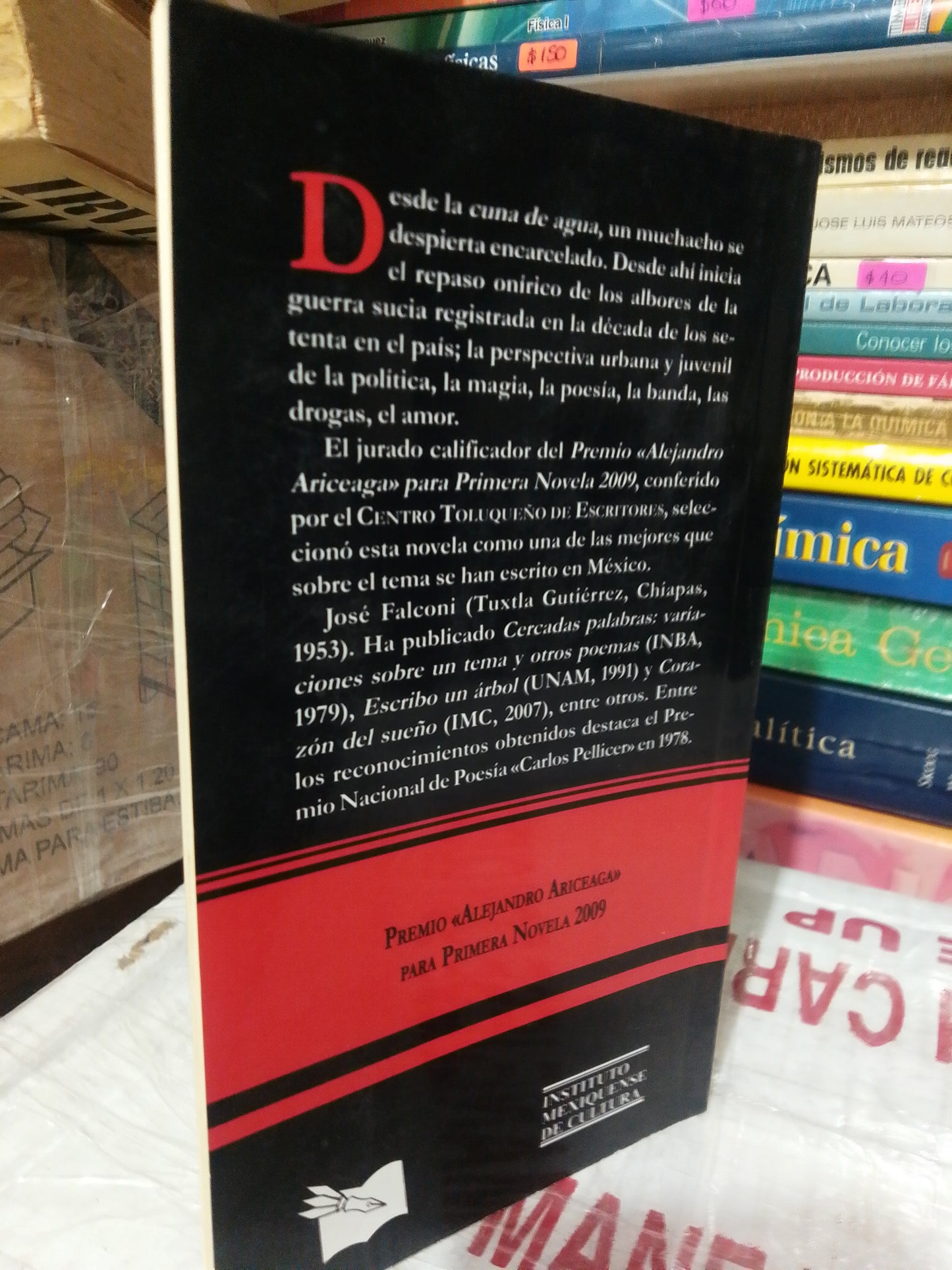 FRAGMENTACIONES POR JOSÉ FALCONI USADO NOVELA JUÁREZ