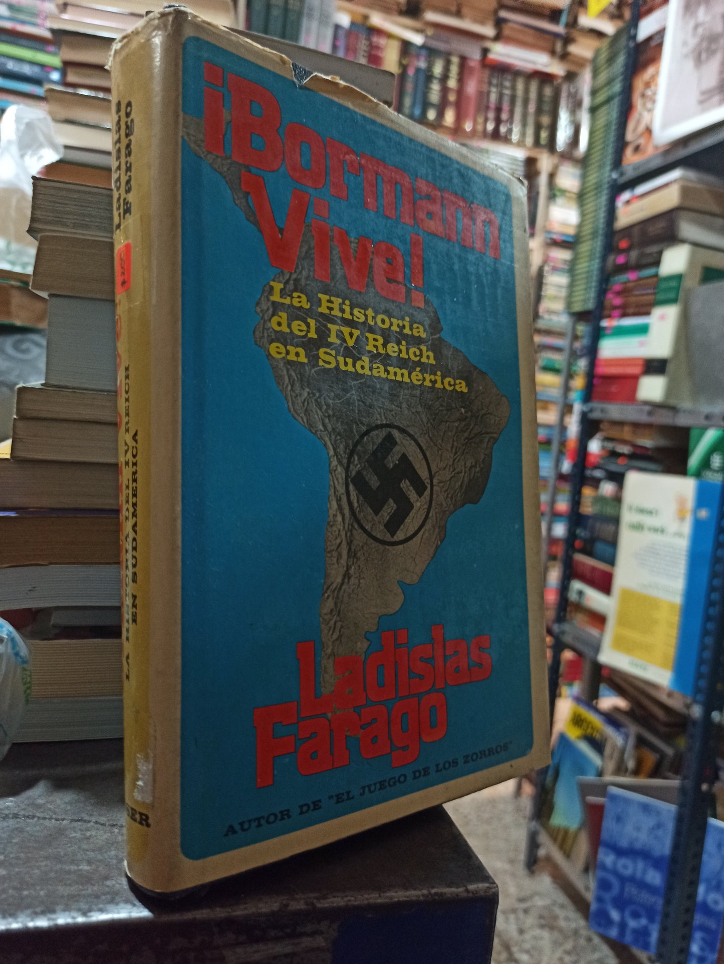 BORMANN VIVE POR LADISLAS FARAGO USADO ANTIGUOS ALDAMA