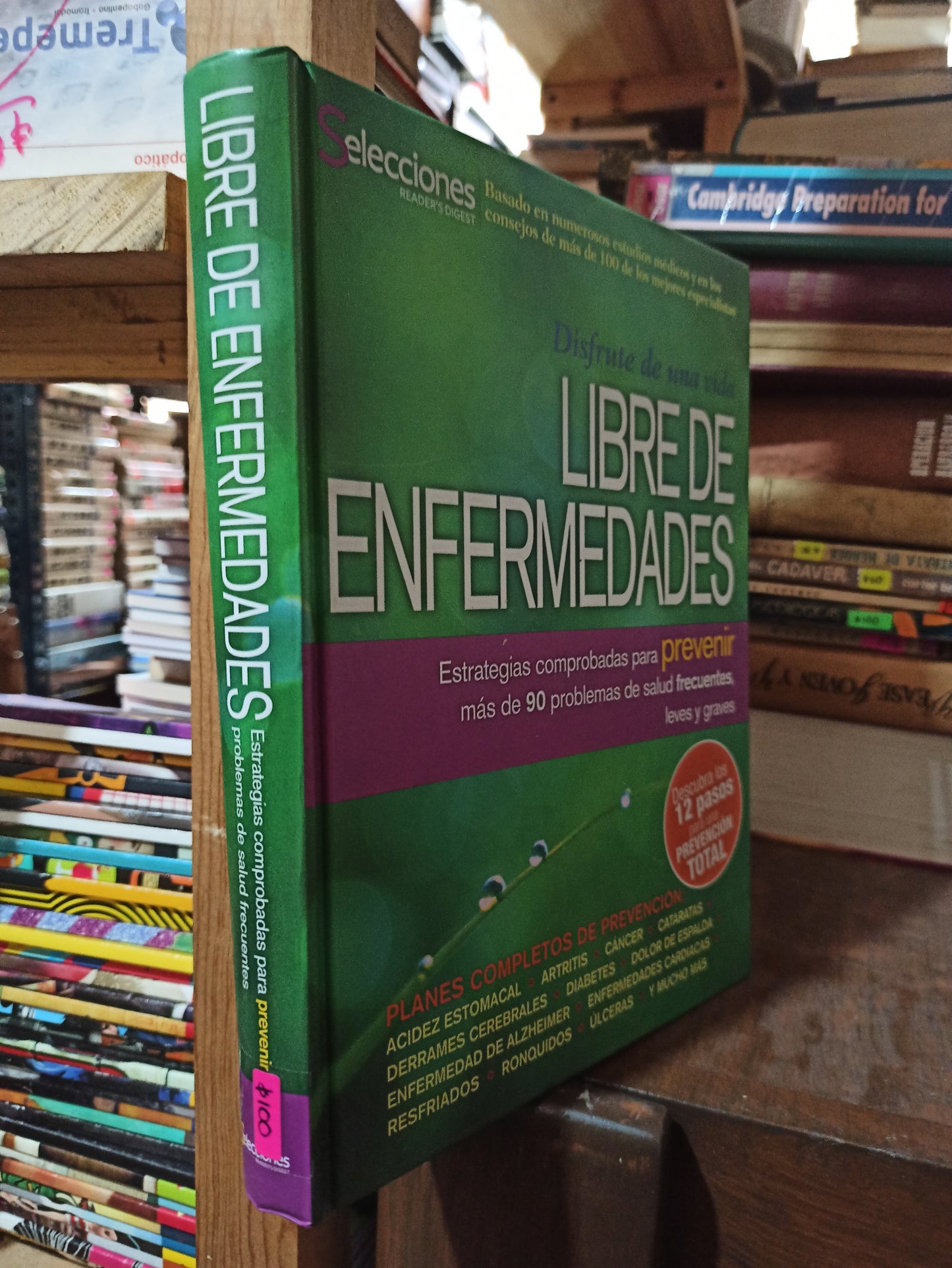 DISFRUTE DE UNA VIDA LIBRE DE ENFERMEDADES POR EDITORIAL READER'S DIGEST USADO SALUD ALDAMA