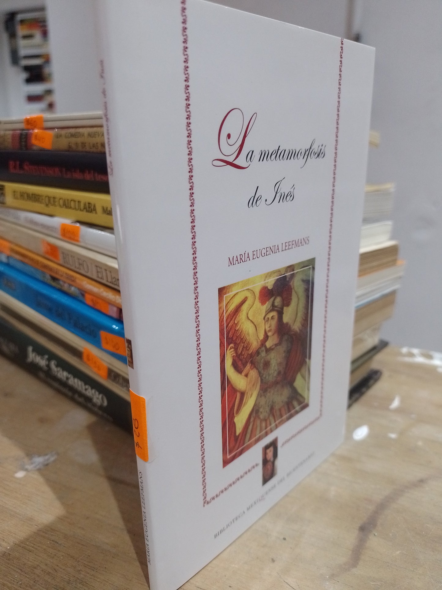 LA METAMORFOSIS DE IMES POR MARIA EUGENIA LEEFMANS USADO NOVELA JUAREZ 515