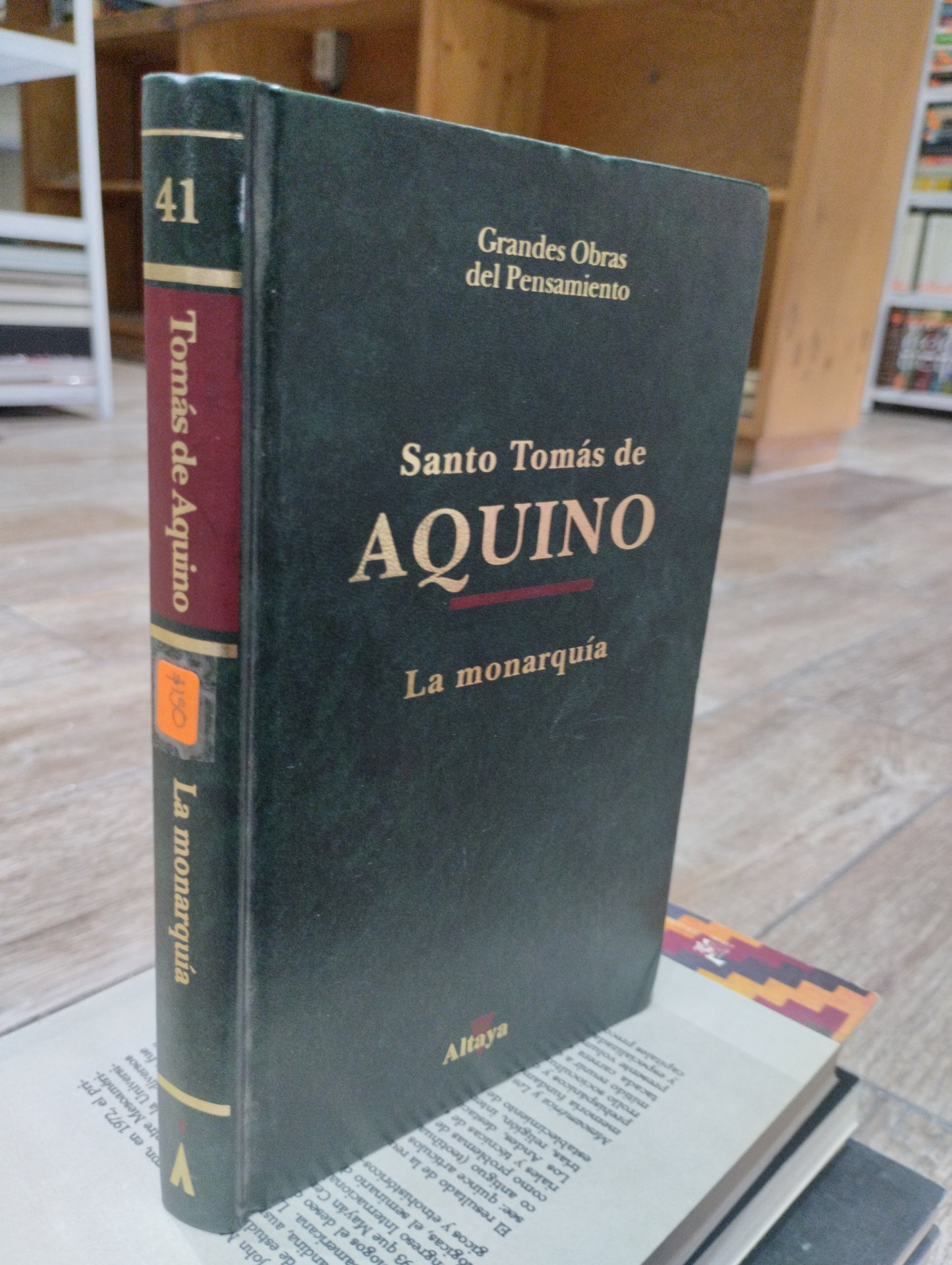 LA MONARQUIA PPR SANTO TOMAS DE AQUINO USADO HISTORIA JUAREZ 515