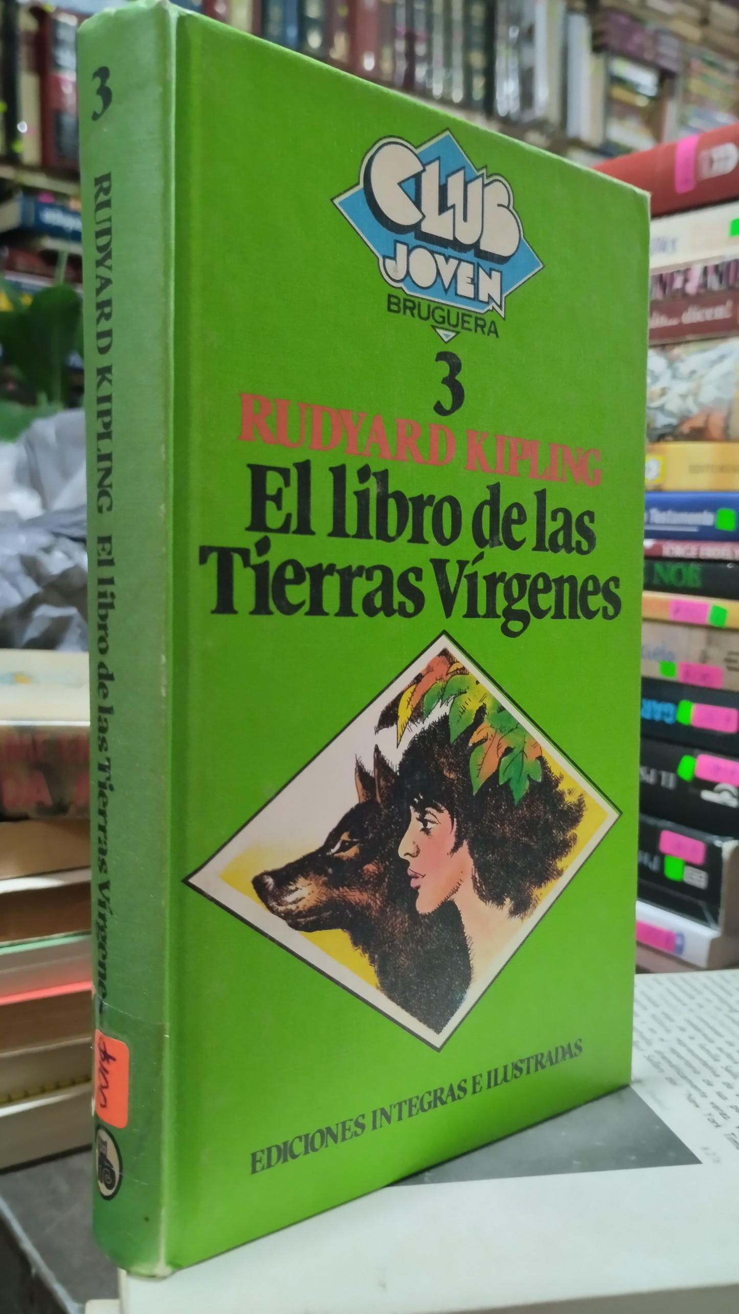 EL LIBRO DE LAS TIERRAS VIRGENES POR RUDYARD KIPLING LIBRO USADO ANTIGUO ALDAMA