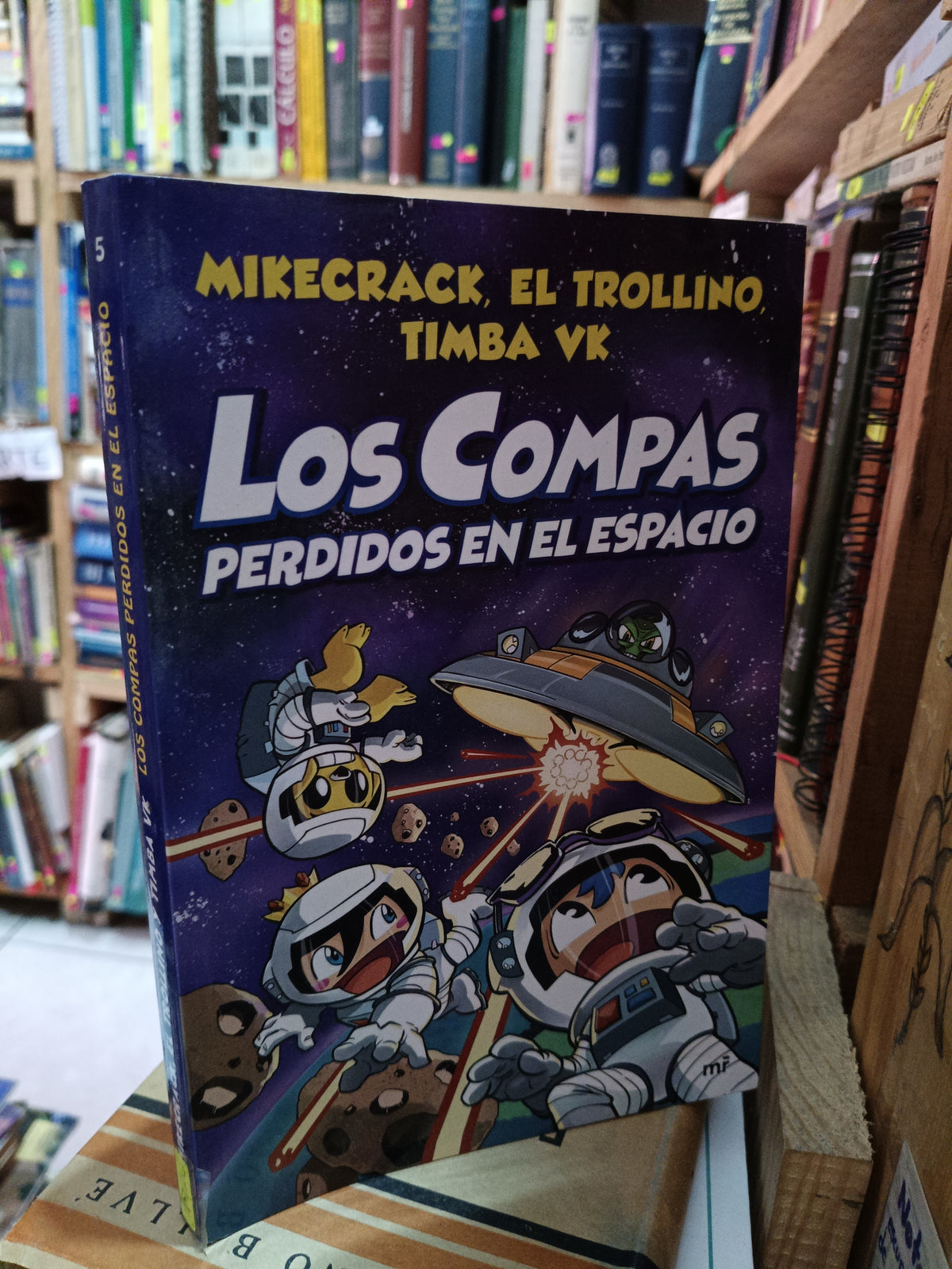 LOS COMPAS PERDIDOS EN EL ESPACIO MIKECRACK EL TROLLINO TIMBA VK USADO INFANTIL LITERARIO 305