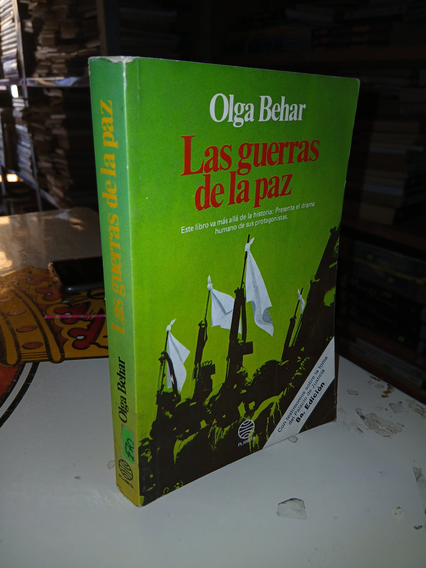 LAS GUERRAS DE LA PAZ POR OLGA BEHAR USADO HISTORIA LITERARIO 207