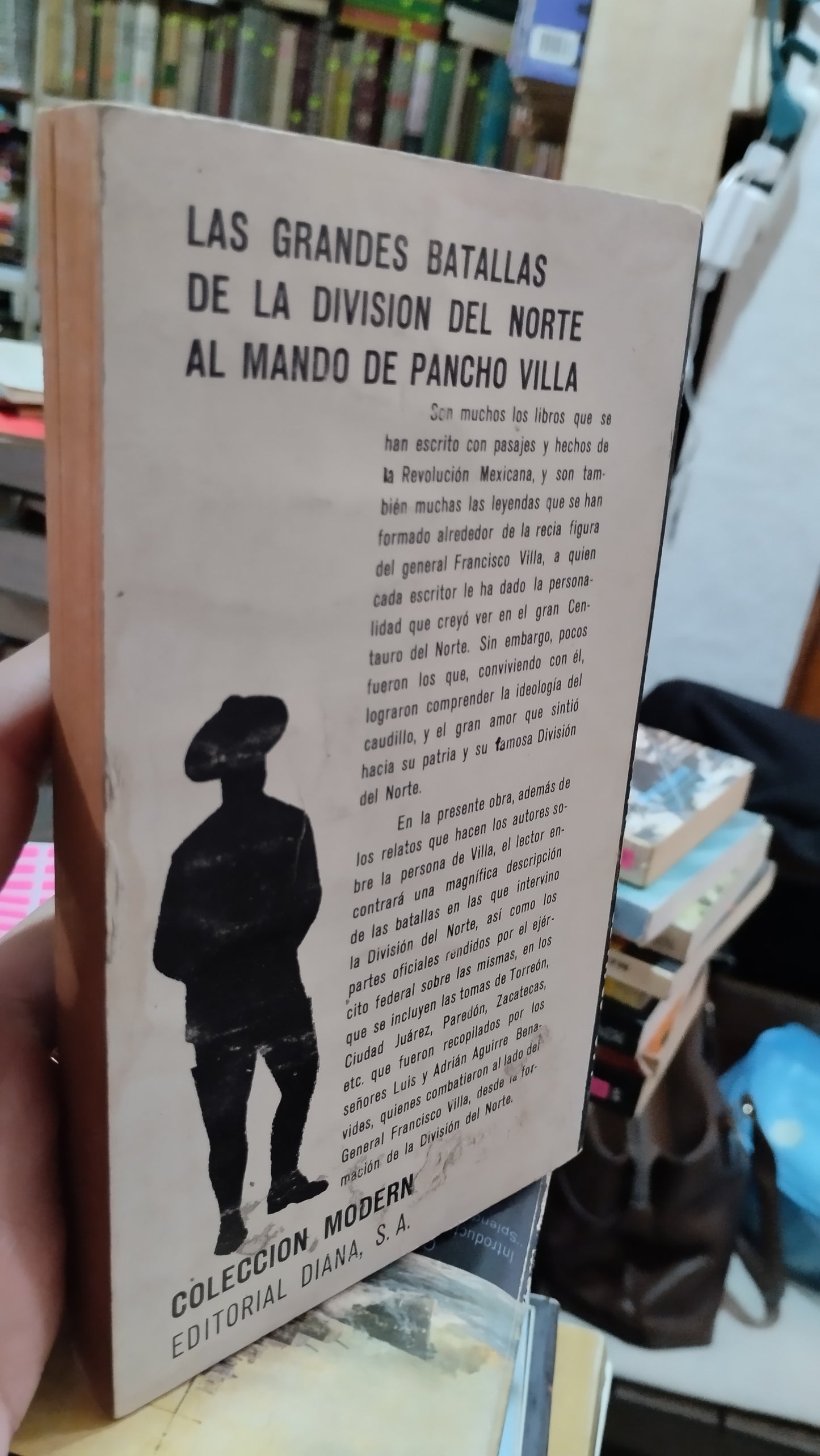 LAS GRANDES BATALLAS DE LA DIVISION DEL NORTE AL MANDO DE PANCHO VILLA POR LUIS Y ADRIAN AGUIRRE BENAVIDES LIBRO USADO HISTORIA ALDAMA